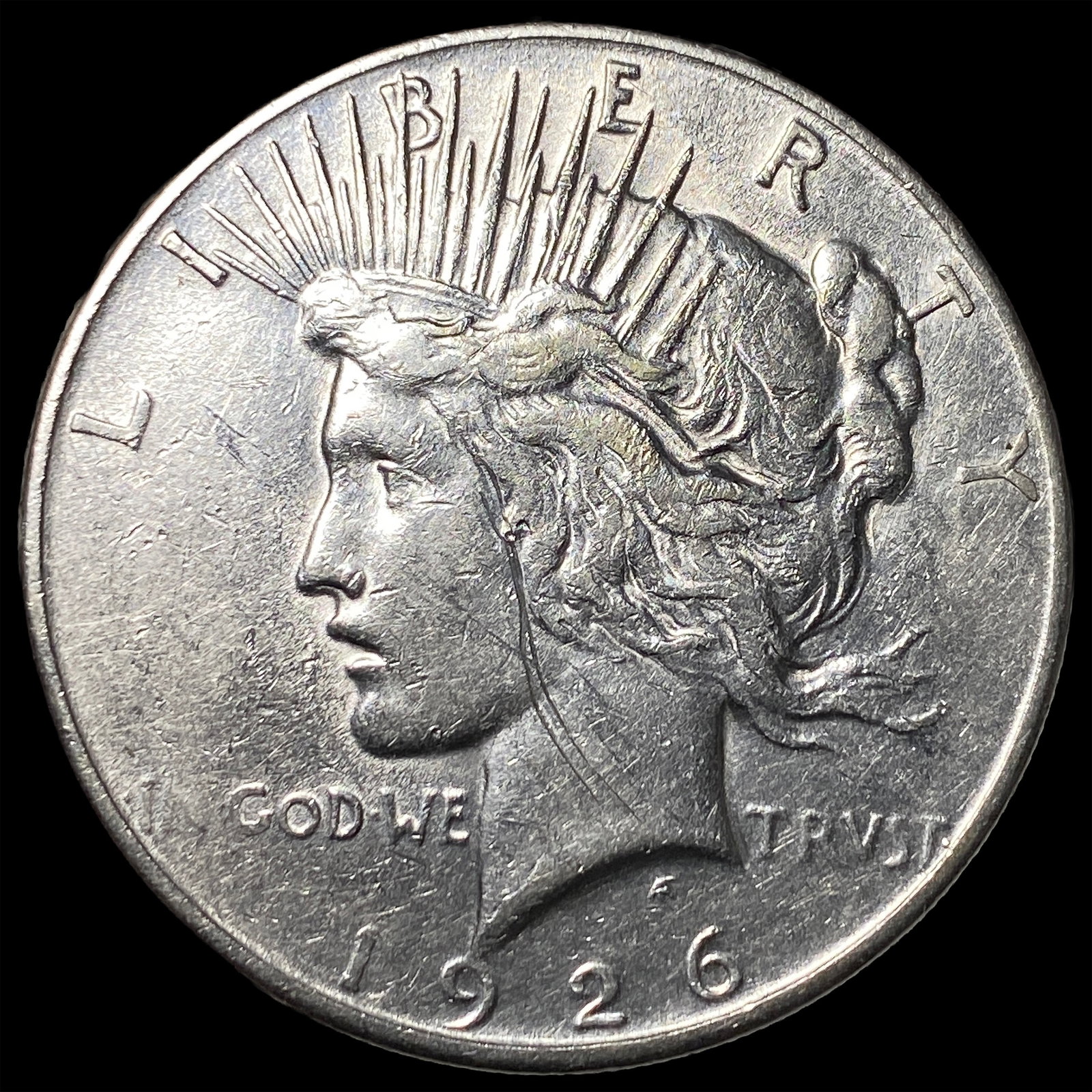 1926 Peace Silver Dollar NEARLY UNCIRCULATED: 1926 Peace Silver Dollar NEARLY UNCIRCULATED