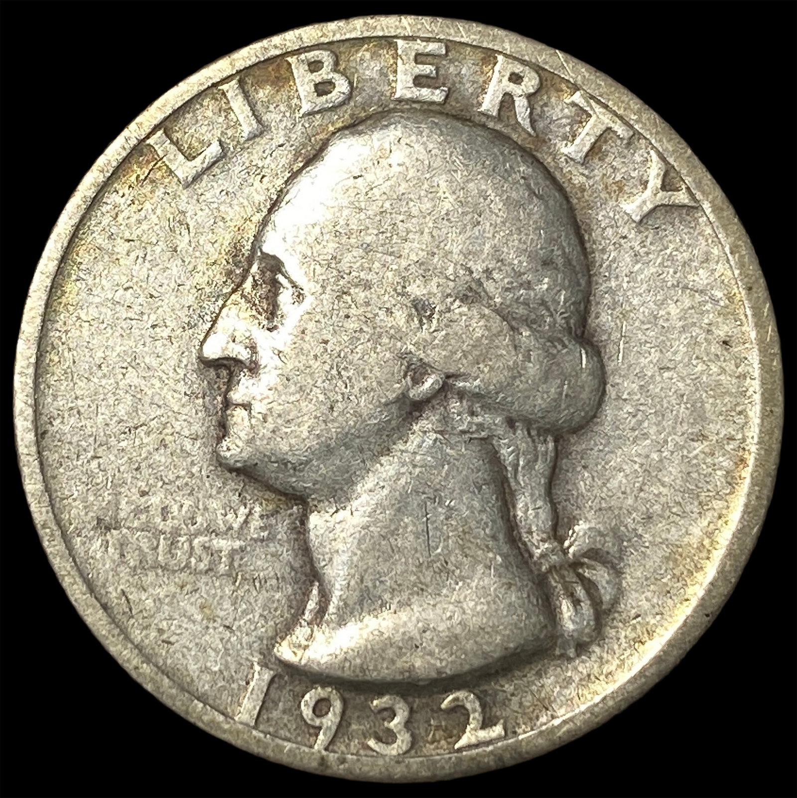 1932-S Silver Washington Quarter LIGHTLY CIRCULATED (1 of 2)