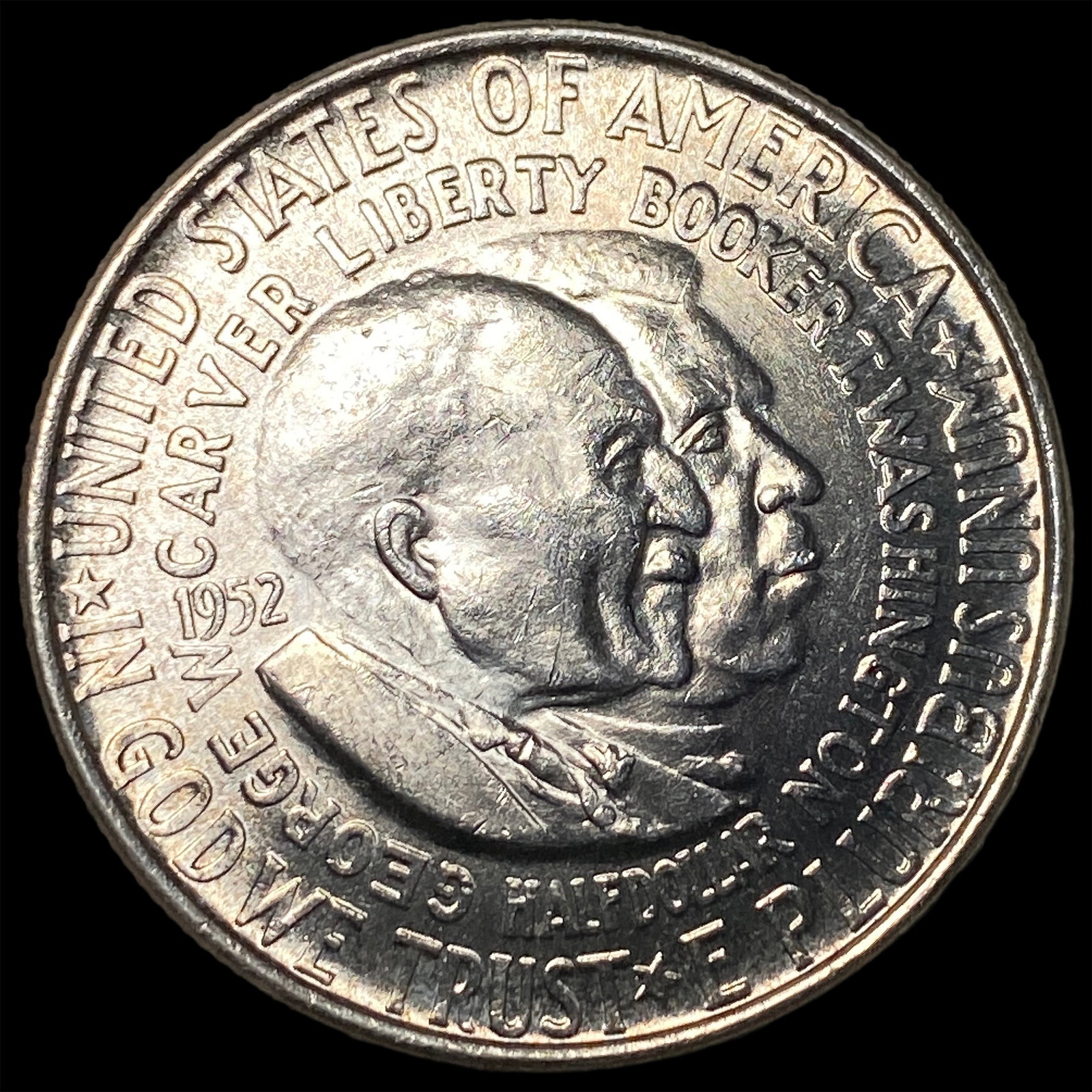 1952 Silver Washington-Carver Half Dollar GEM BU (1 of 2)