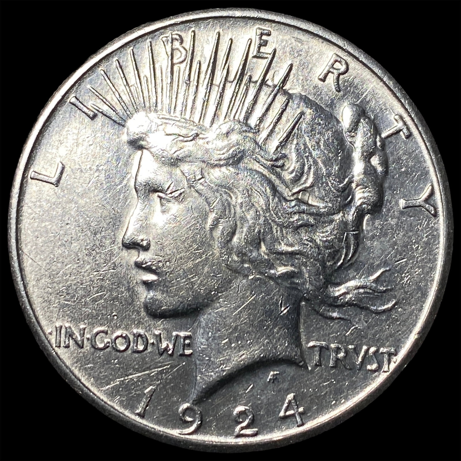 1924 Silver Peace Dollar UNCIRCULATED (1 of 2)