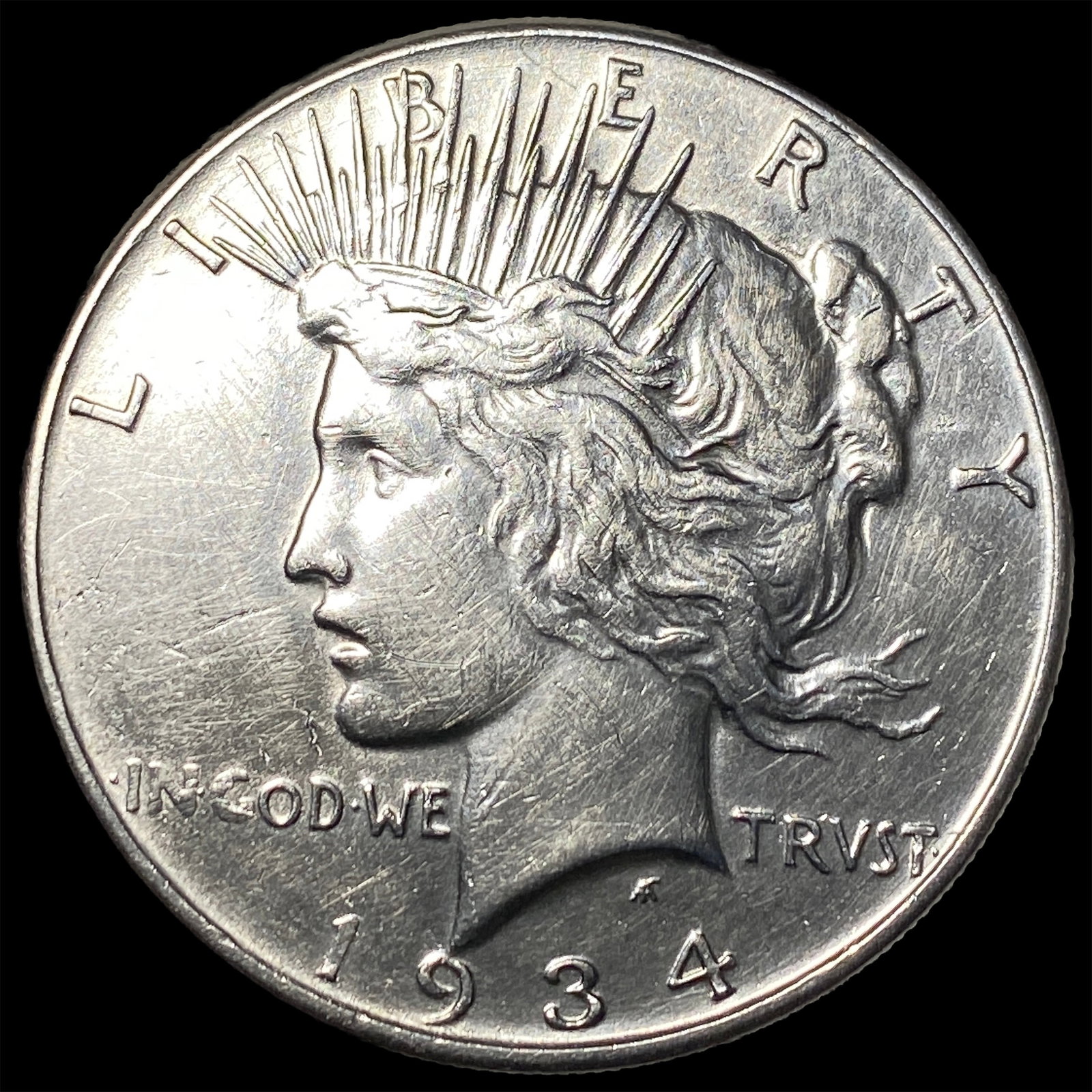 1934 Silver Peace Dollar UNCIRCULATED (1 of 2)
