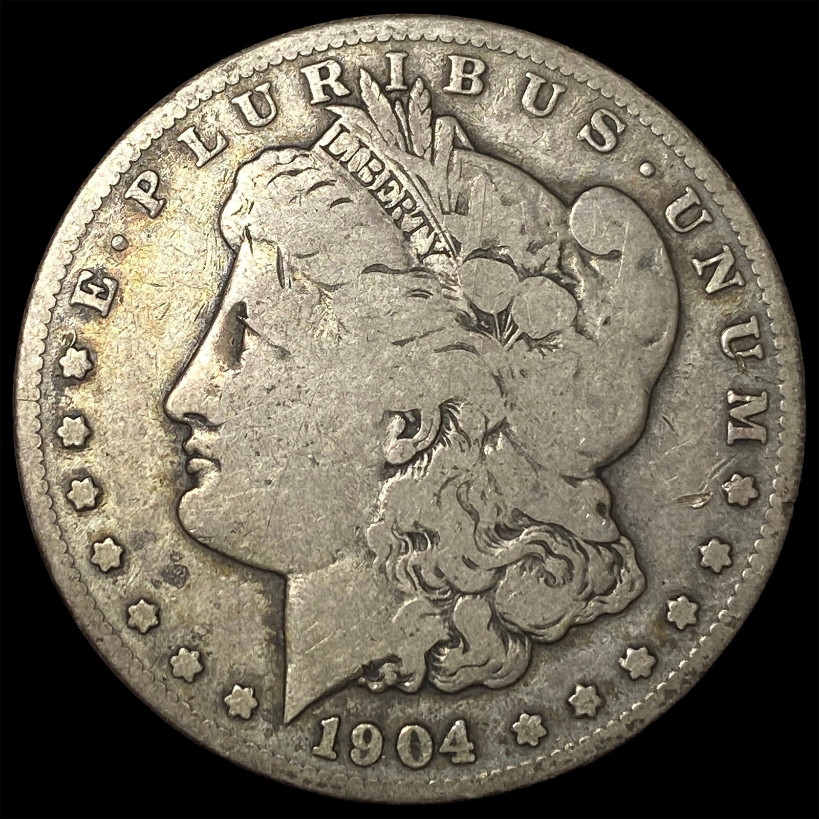 1904-S Silver Morgan Dollar LIGHTLY CIRCULATED: 1904-S Silver Morgan Dollar LIGHTLY CIRCULATED
