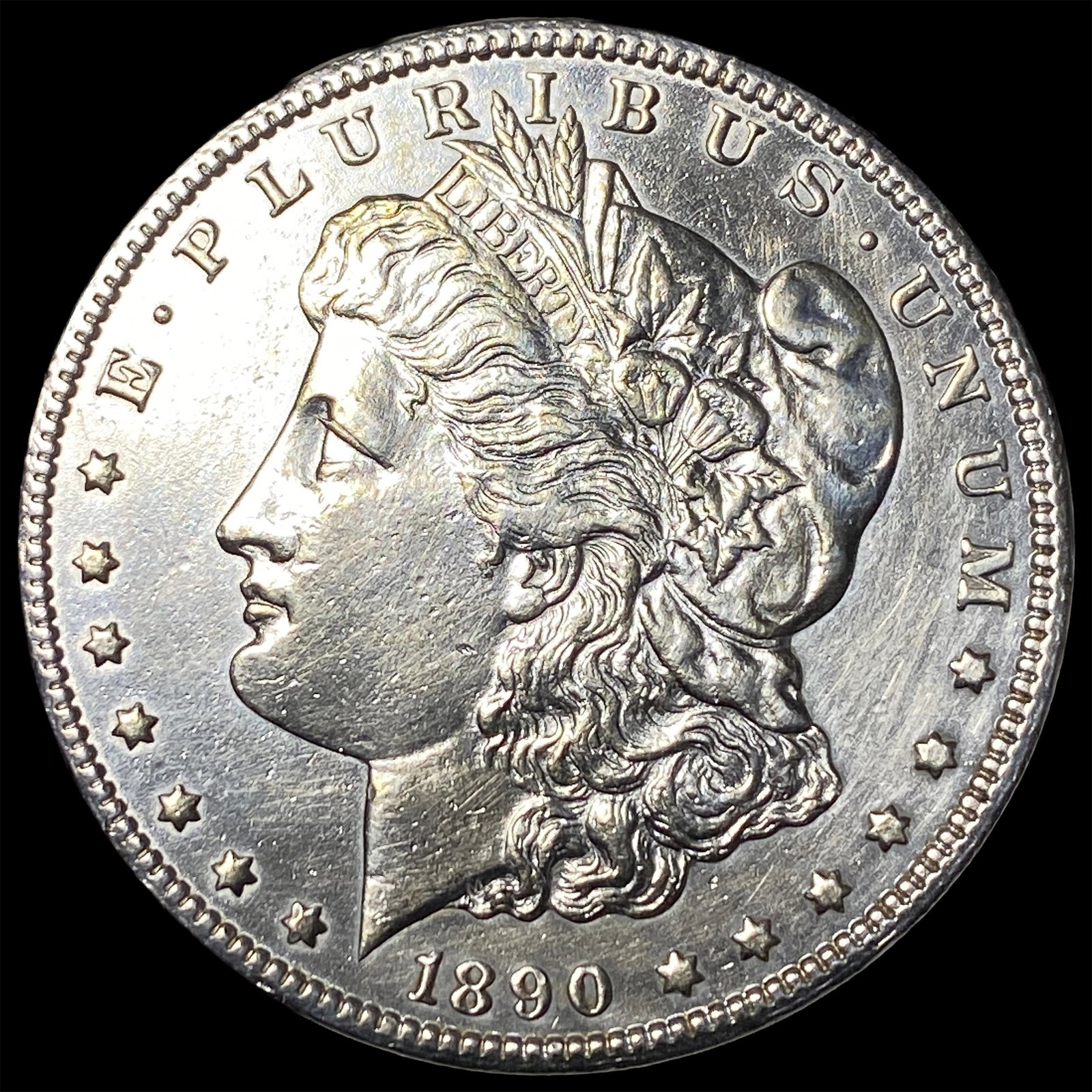 1890 Morgan Silver Dollar CLOSELY UNCIRCULATED (1 of 2)