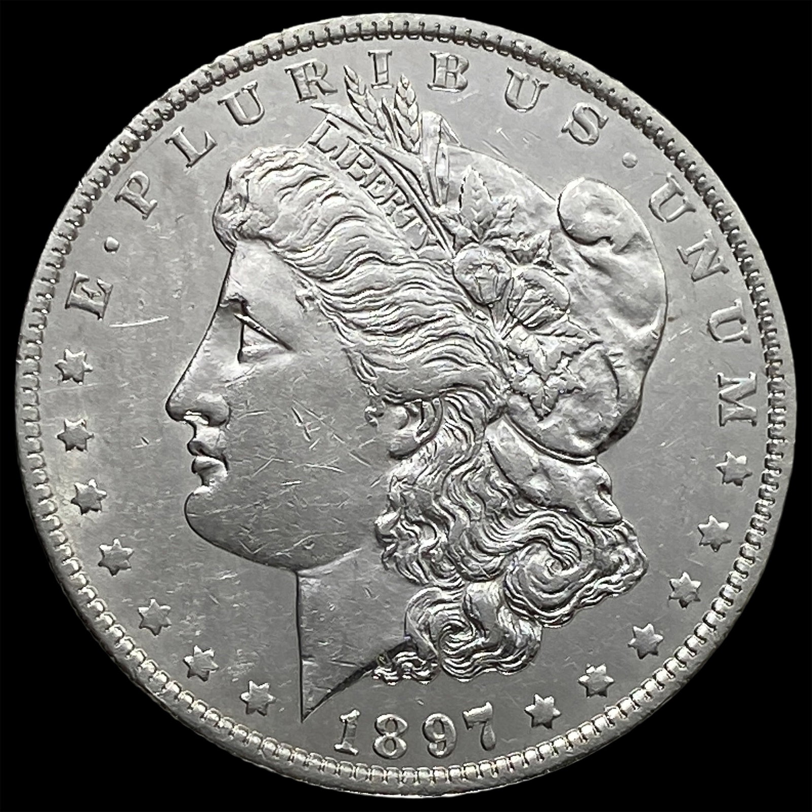 1897 Morgan Silver Dollar (1 of 2)