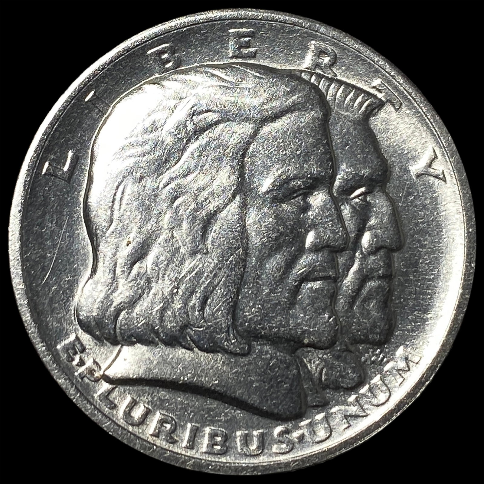 1936 Silver Long Island Tercentenary Half Dollar UNCIRCULATED (1 of 2)