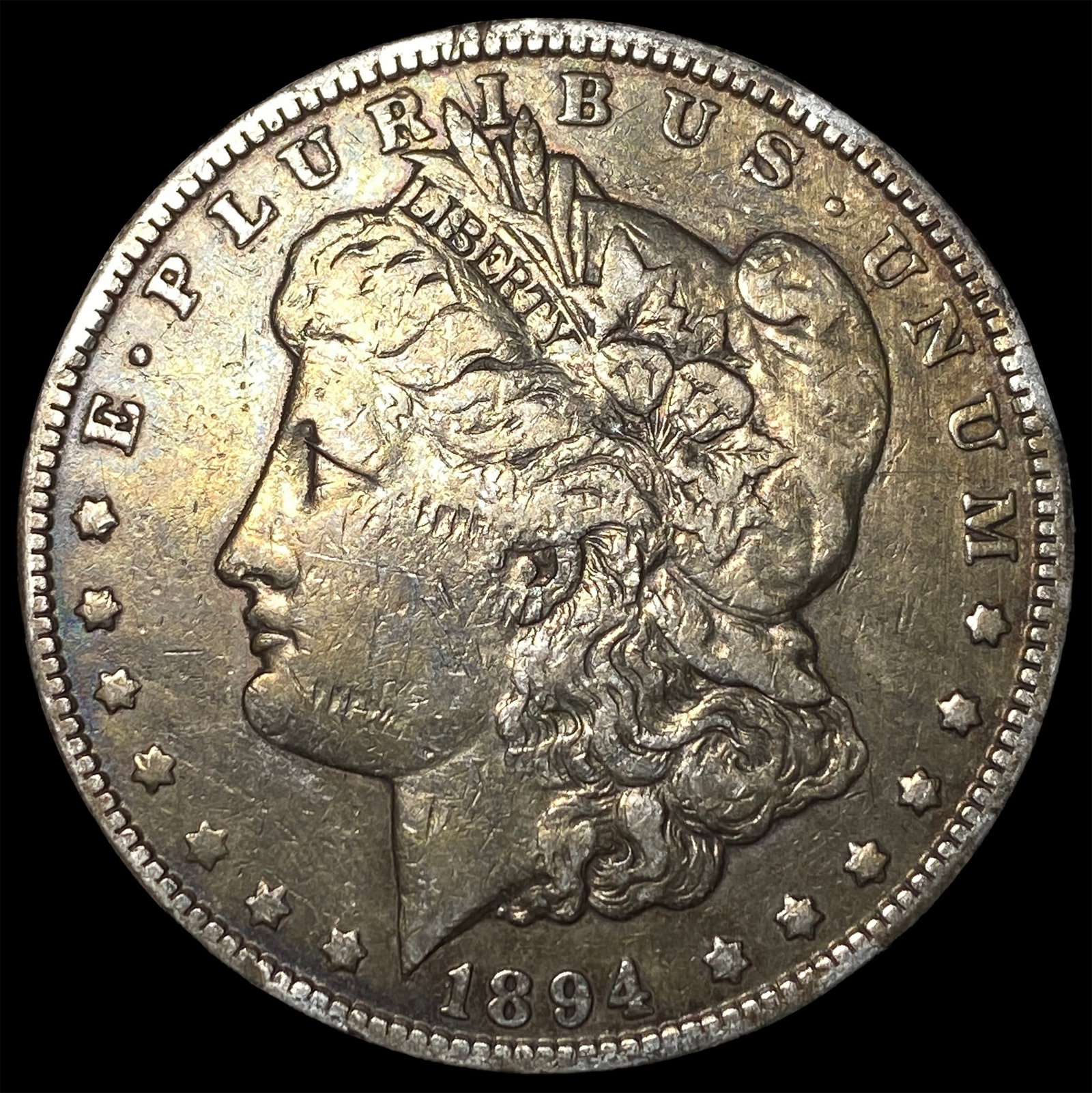 1894-O Silver Morgan Dollar LIGHTLY CIRCULATED: 1894-O Silver Morgan Dollar LIGHTLY CIRCULATED
