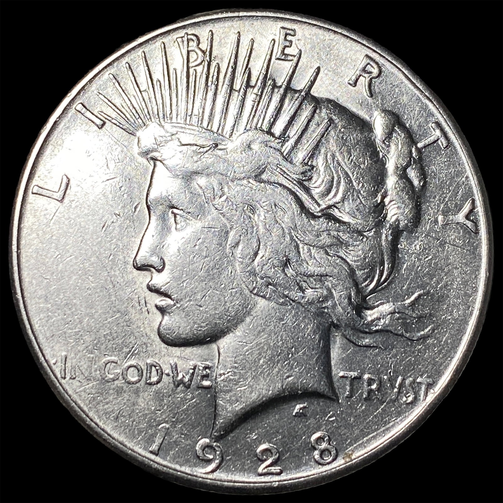 1928-S Silver Peace Dollar UNCIRCULATED (1 of 2)