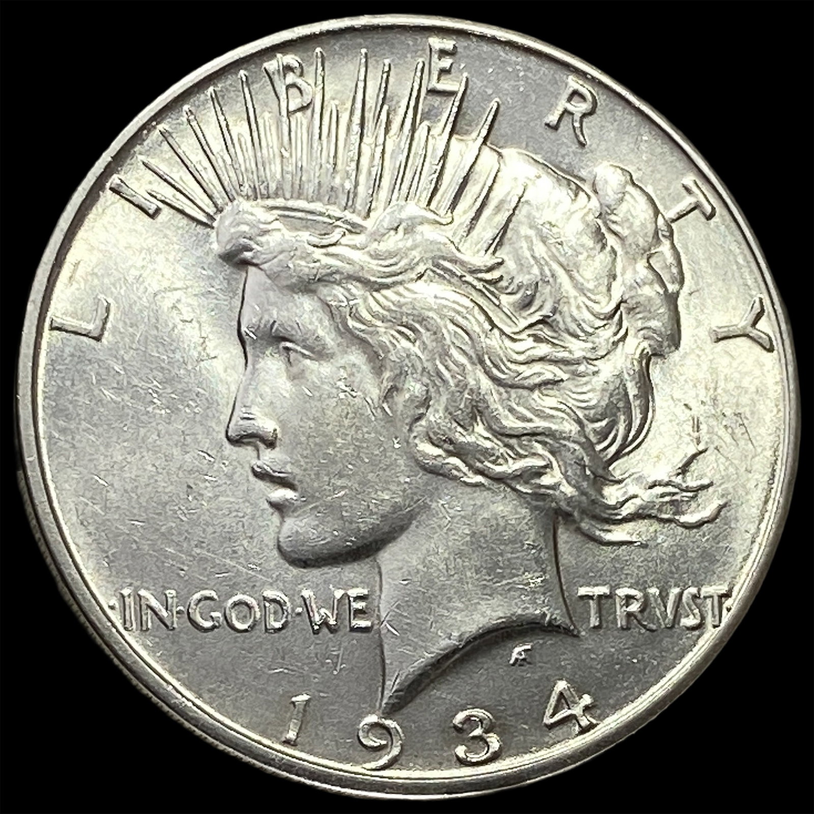 1934-D Silver Peace Dollar (1 of 2)