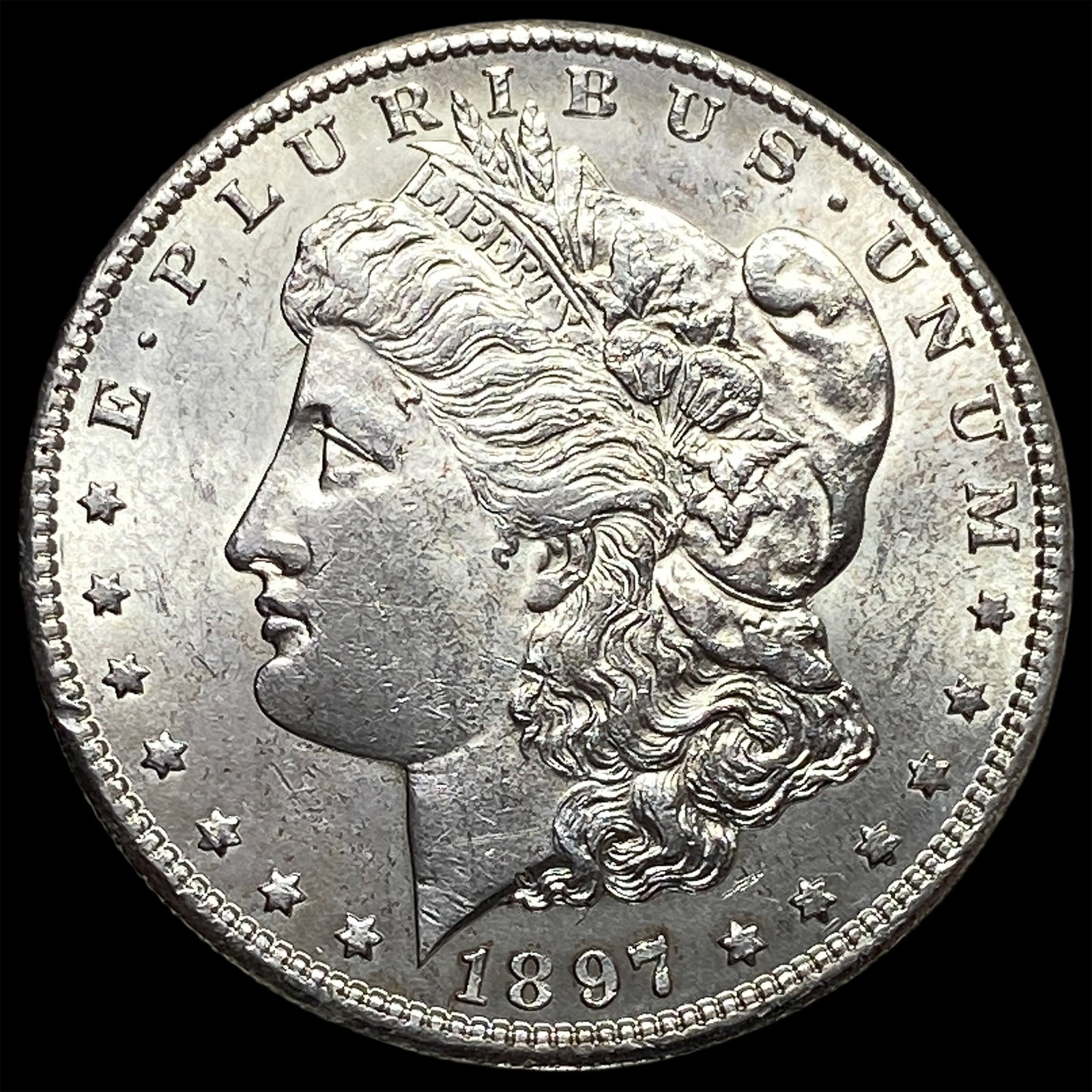 1897-S Morgan Silver Dollar: 1897-S Morgan Silver Dollar