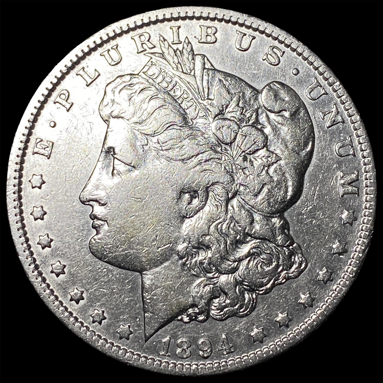 1894-O Silver Morgan Dollar CLOSELY UNCIRCULATED: 1894-O Silver Morgan Dollar CLOSELY UNCIRCULATED