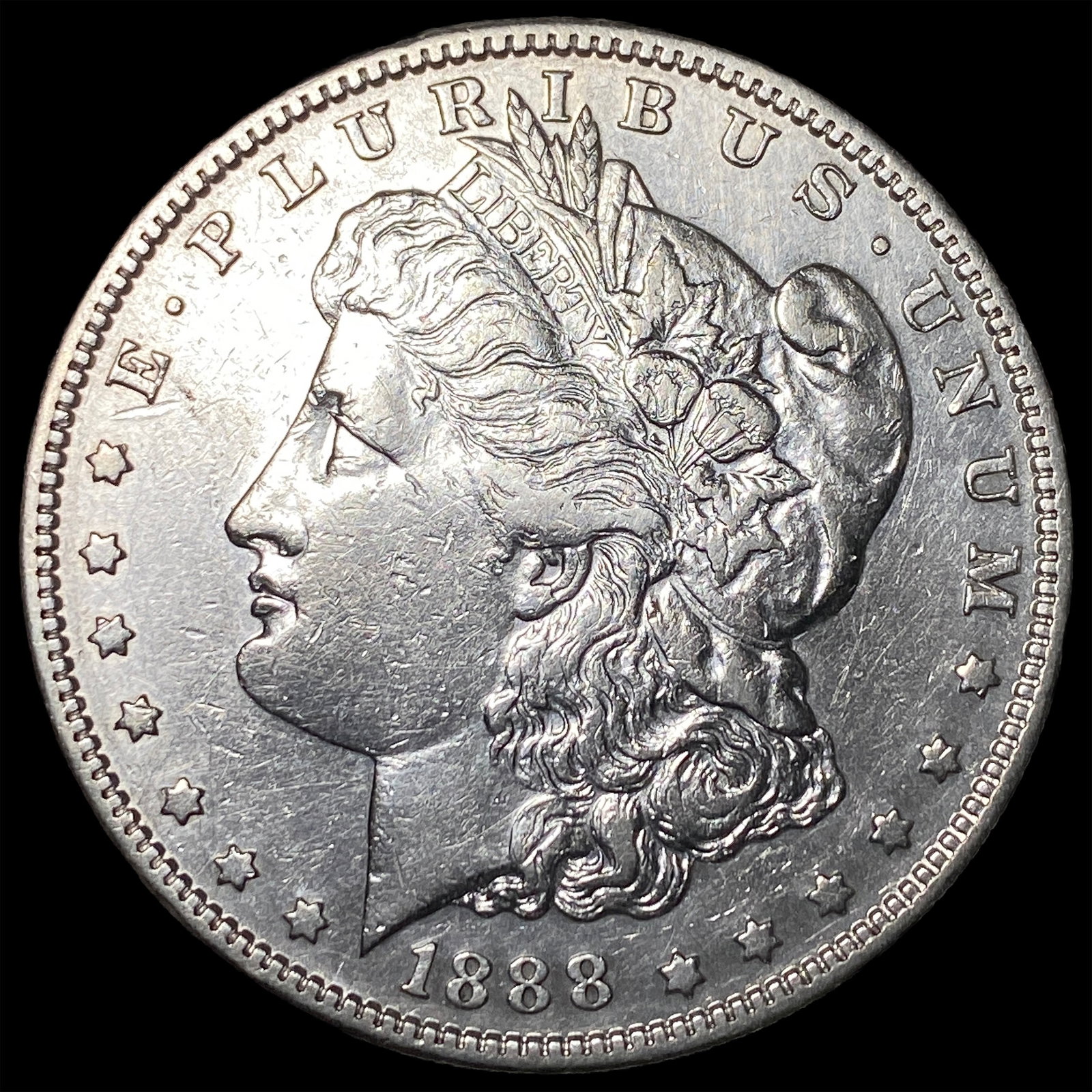 1888-S Silver Morgan Dollar CLOSELY UNCIRCULATED (1 of 2)