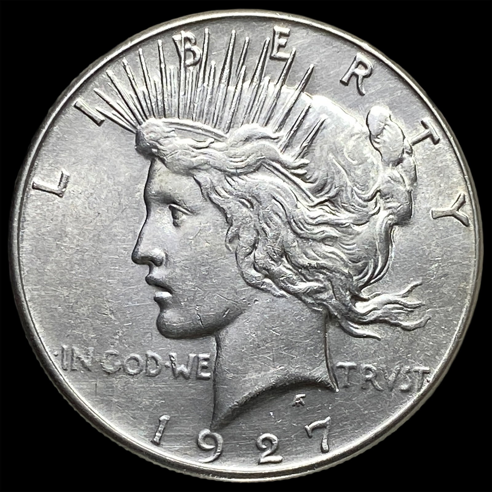1927-S Morgan Silver Dollar (1 of 2)