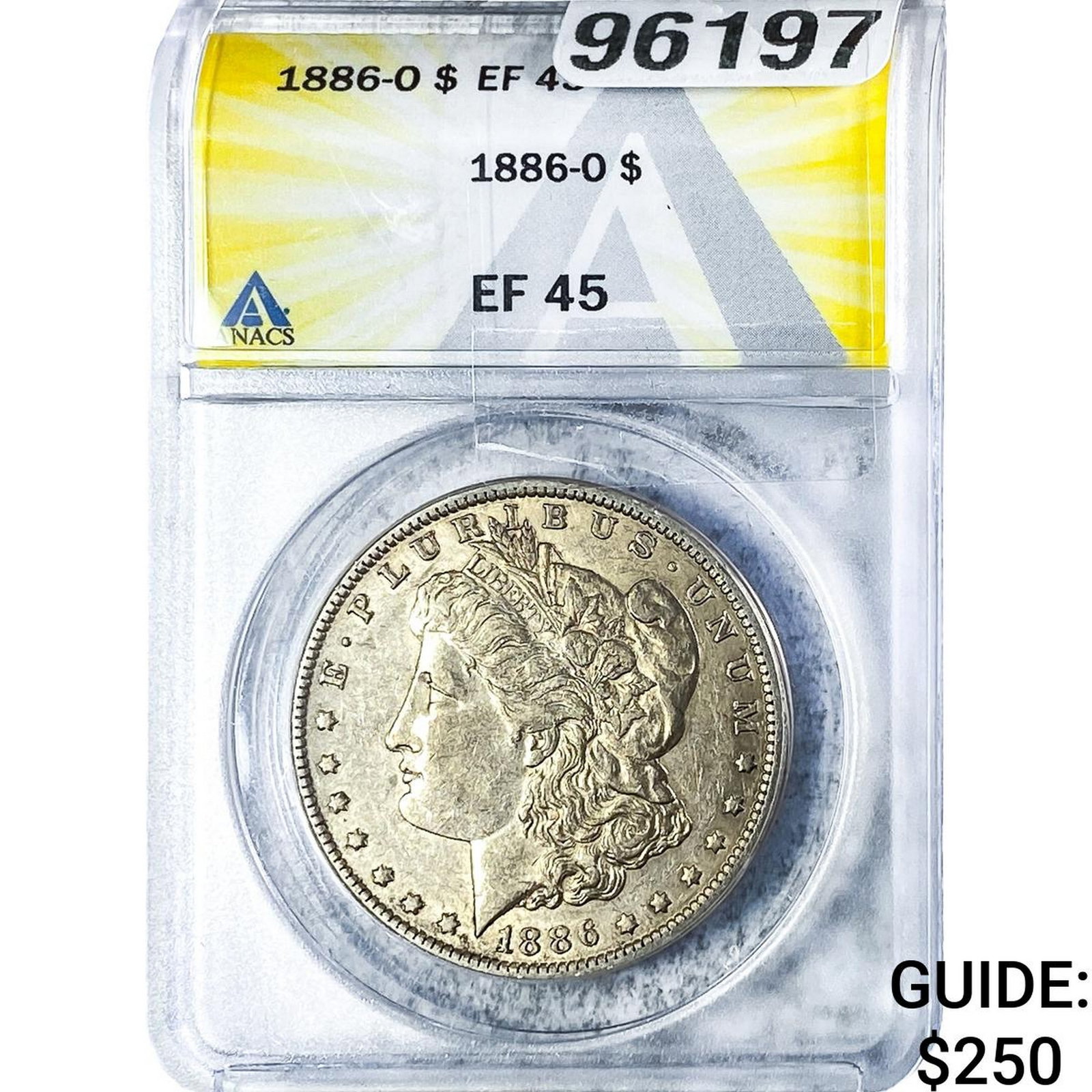 1886-O Morgan Silver Dollar ANACS EF45 (1 of 2)