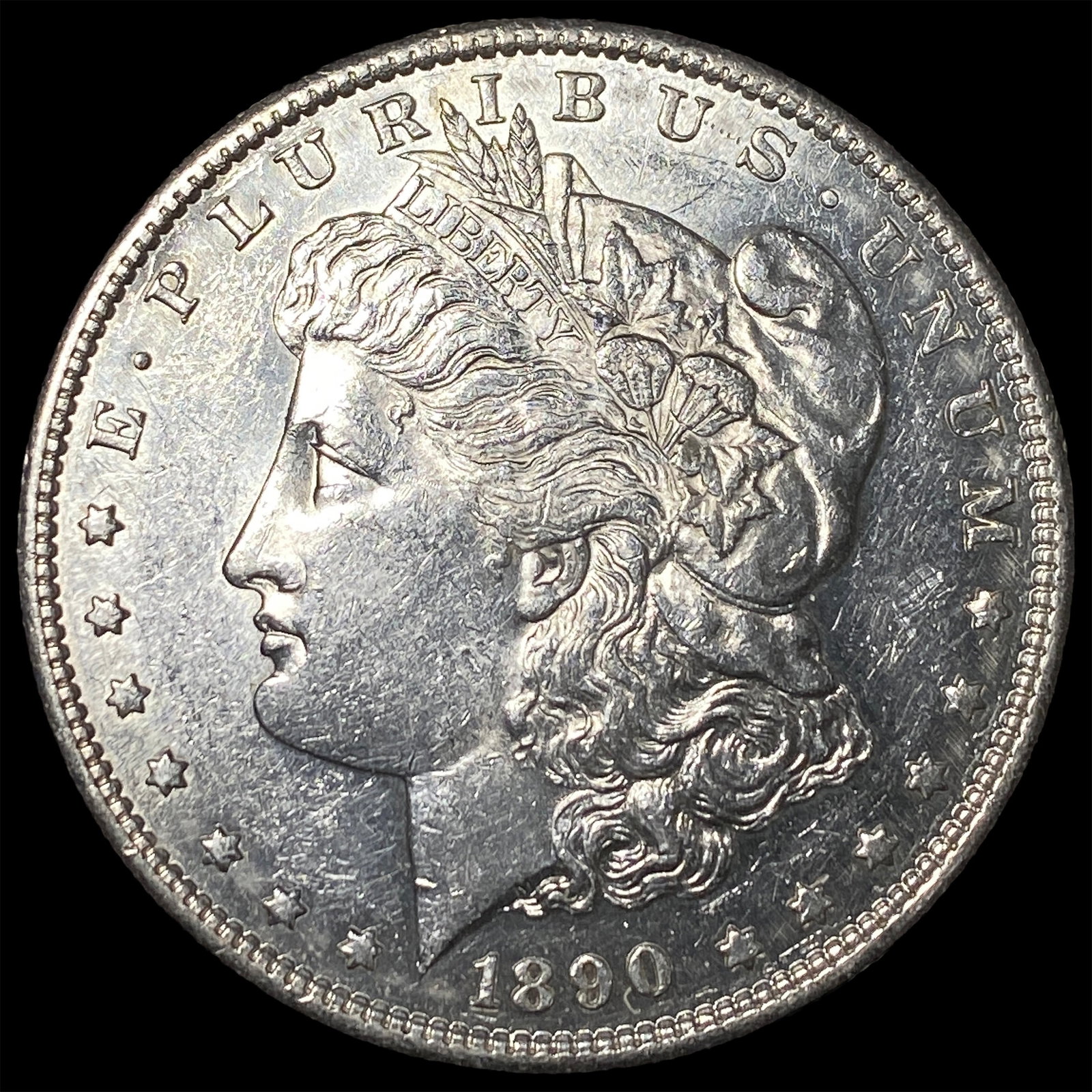 1890 Morgan Silver Dollar UNCIRCULATED: 1890 Morgan Silver Dollar UNCIRCULATED