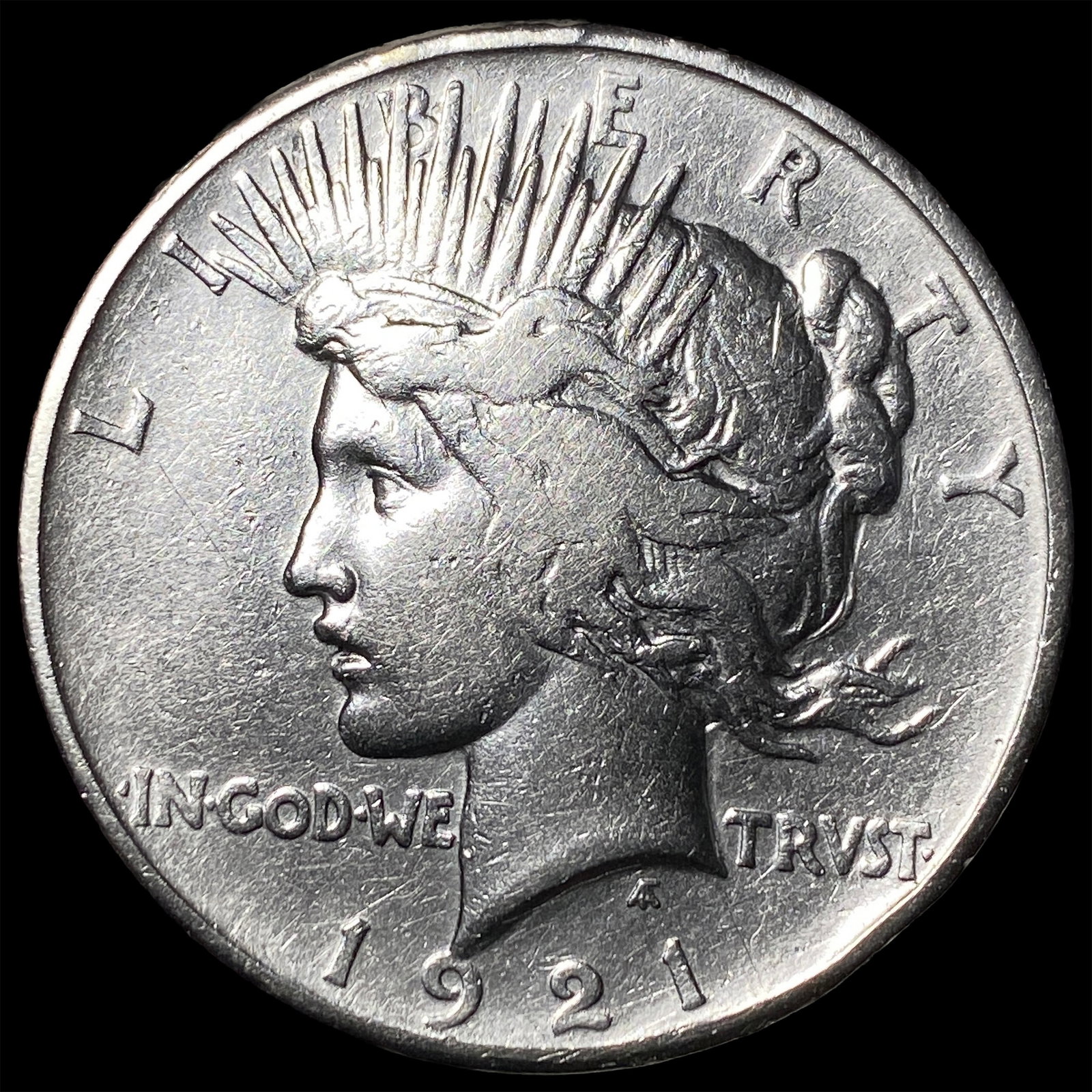 1921 Silver Peace Dollar UNCIRCULATED (1 of 2)