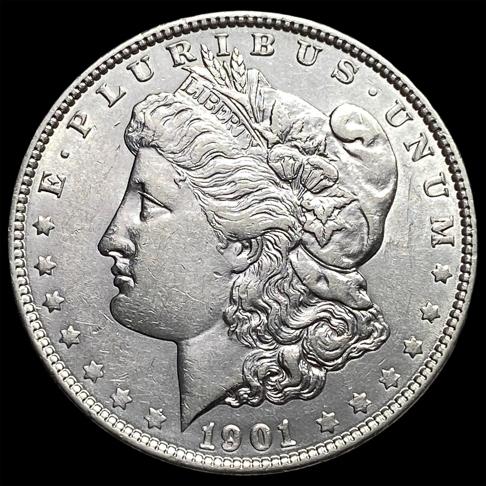 1901 Morgan Silver Dollar: 1901 Morgan Silver Dollar