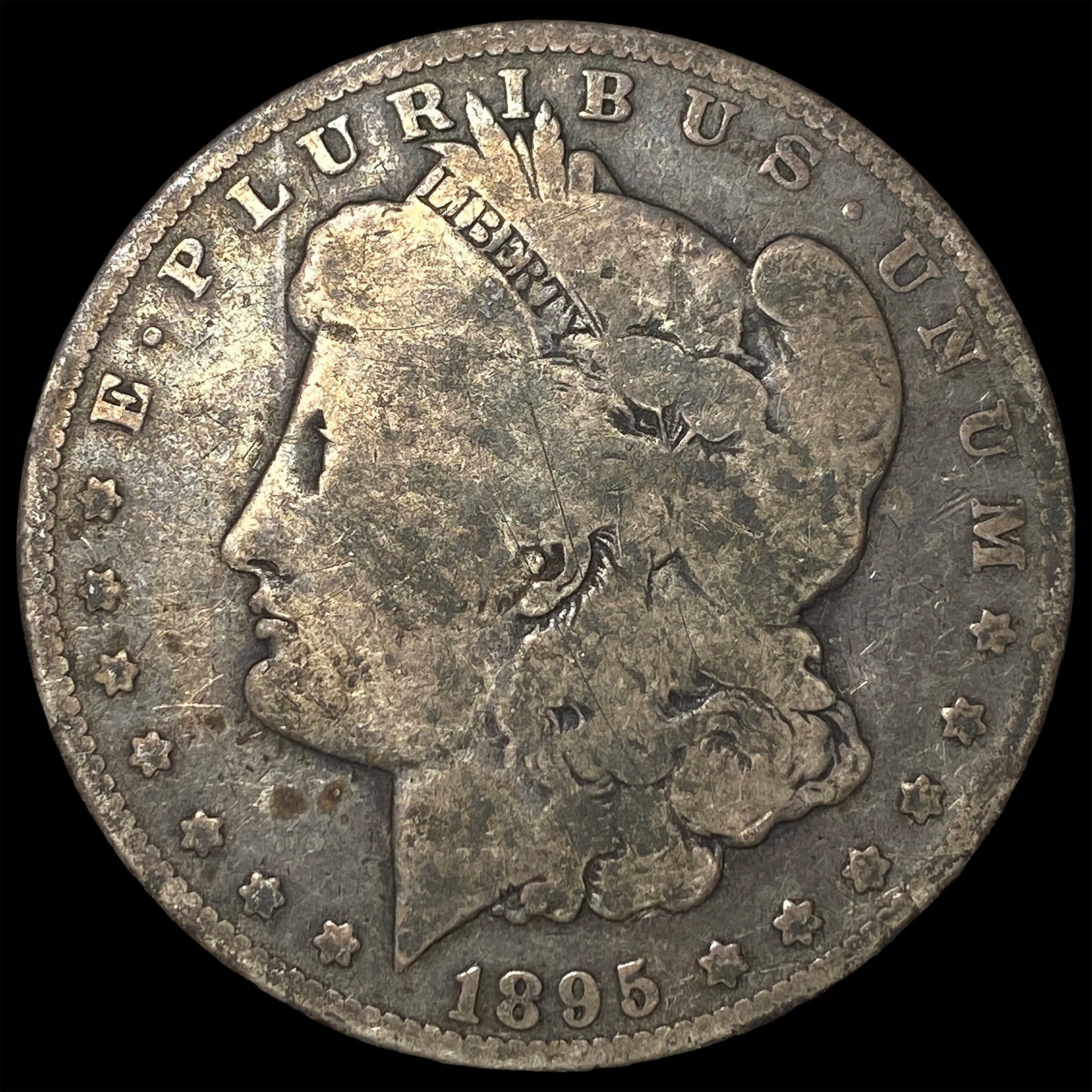 1895-O Silver Morgan Dollar LIGHTLY CIRCULATED: 1895-O Silver Morgan Dollar LIGHTLY CIRCULATED