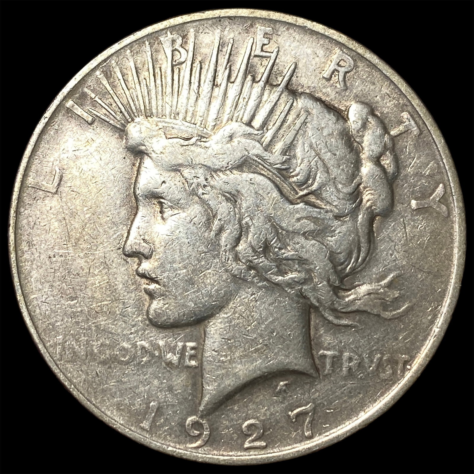 1927 Silver Peace Dollar LIGHTLY CIRCULATED: 1927 Silver Peace Dollar LIGHTLY CIRCULATED