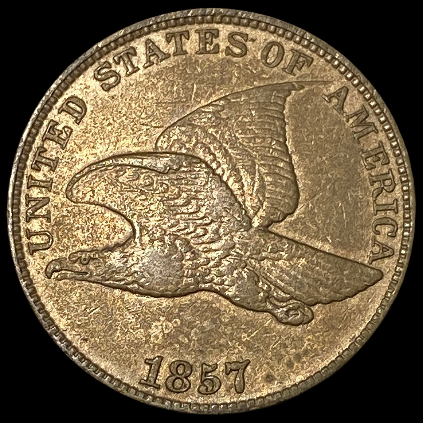 1857 Flying Eagle Cent UNCIRCULATED (1 of 2)