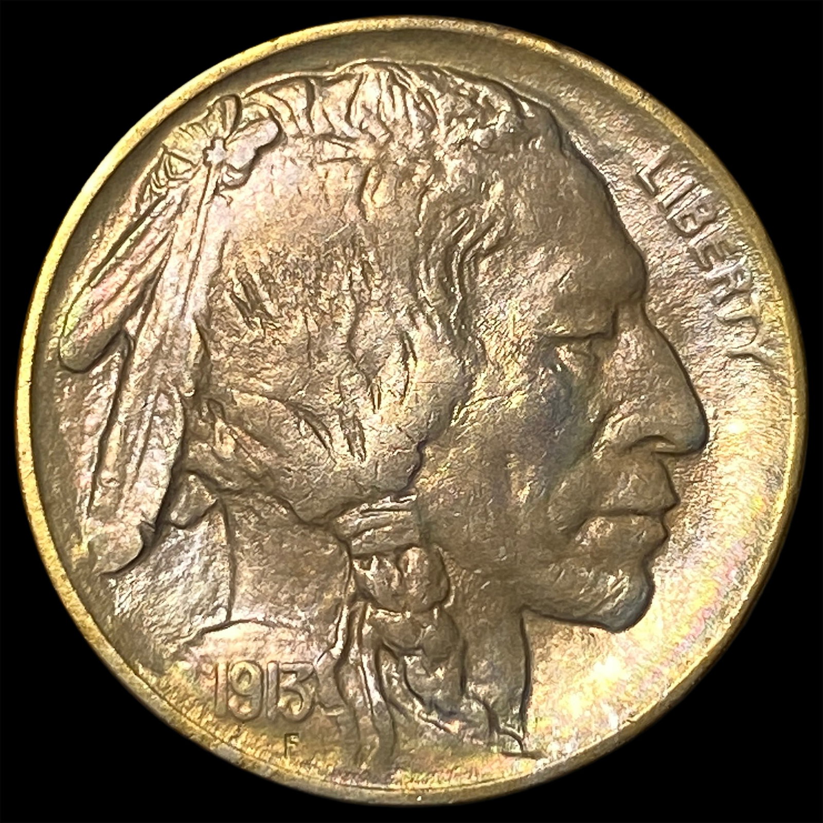 1913 Type 1 Buffalo Nickel UNCIRCULATED: 1913 Type 1 Buffalo Nickel UNCIRCULATED