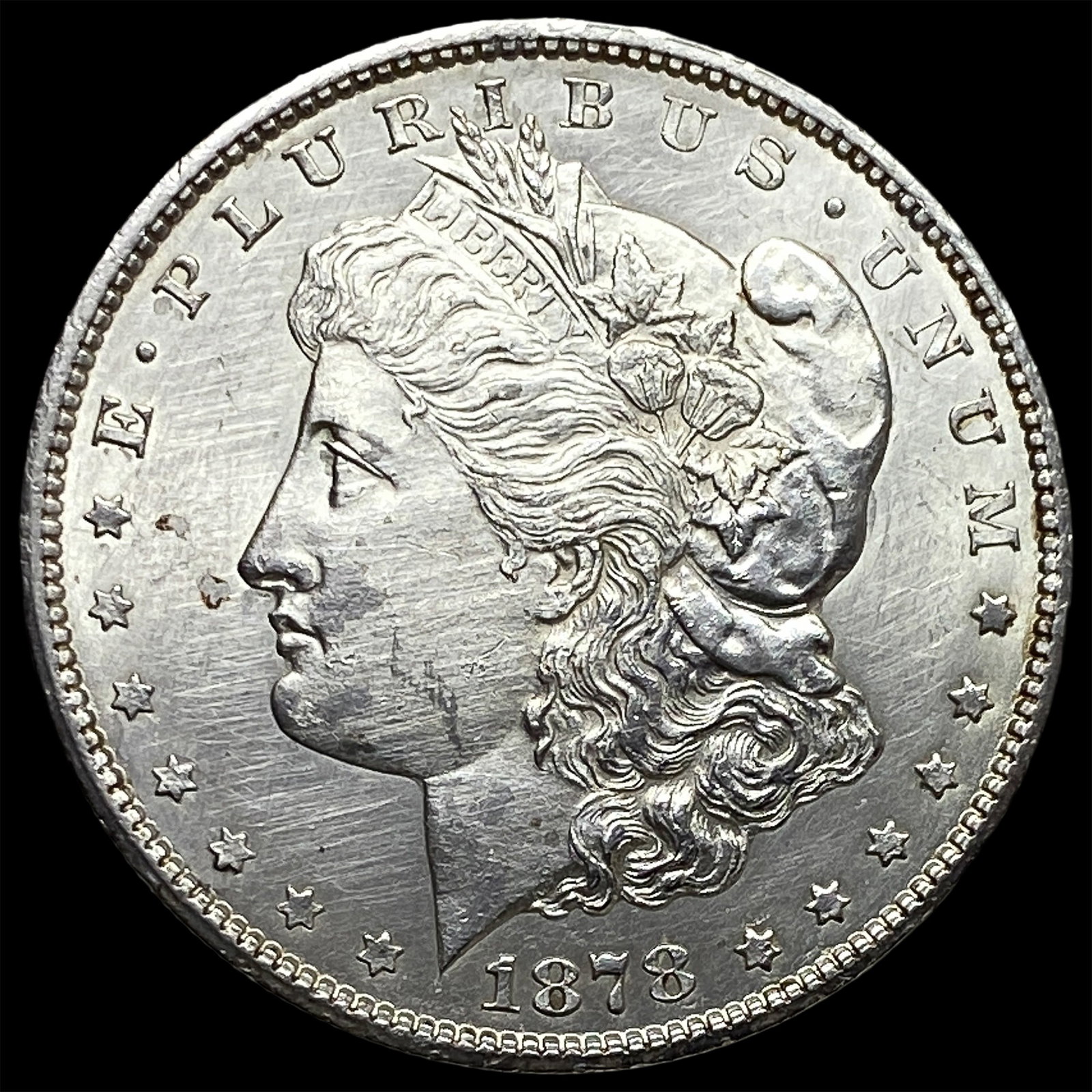 1878-CC Morgan Silver Dollar: 1878-CC Morgan Silver Dollar