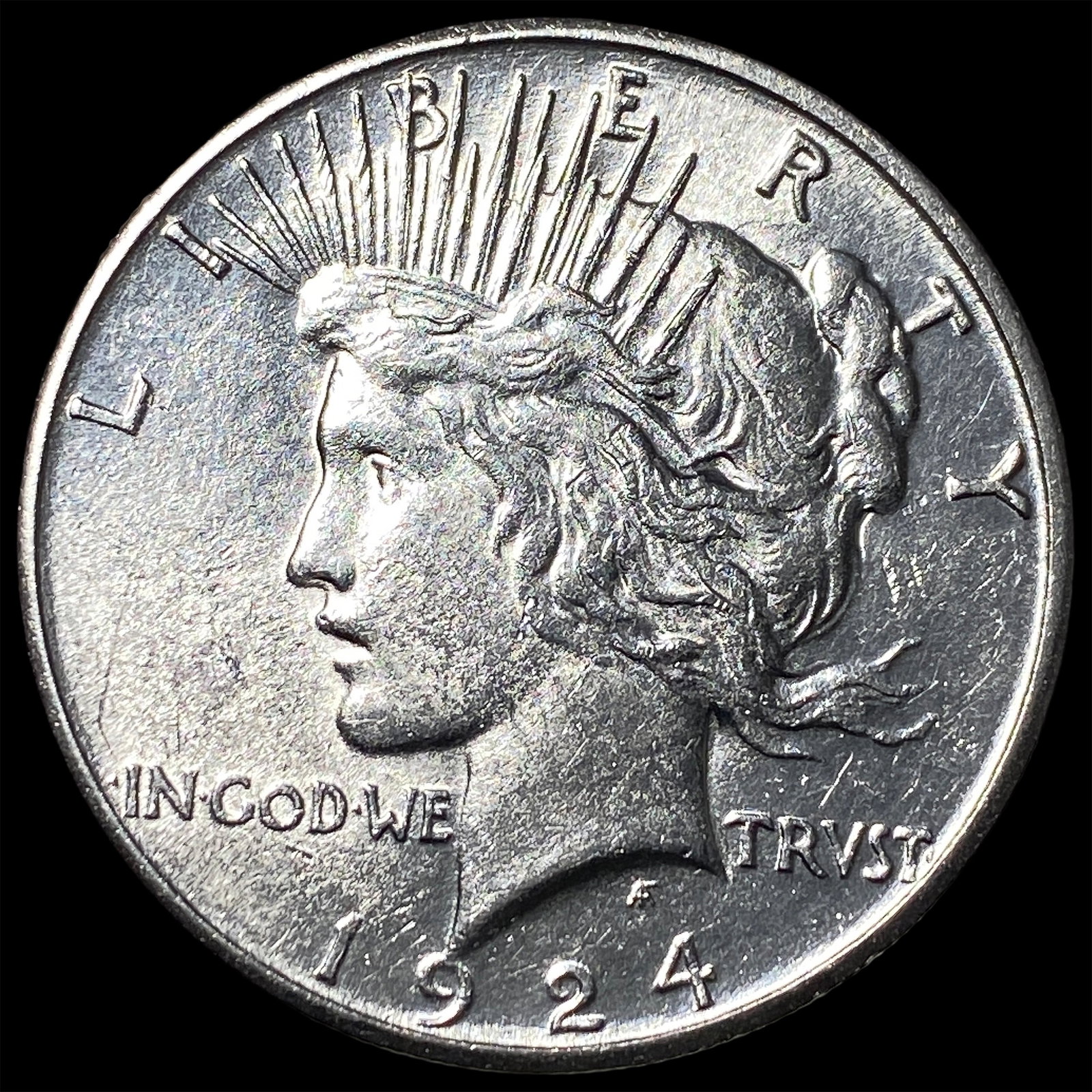 1924 Silver Peace Dollar UNCIRCULATED (1 of 2)