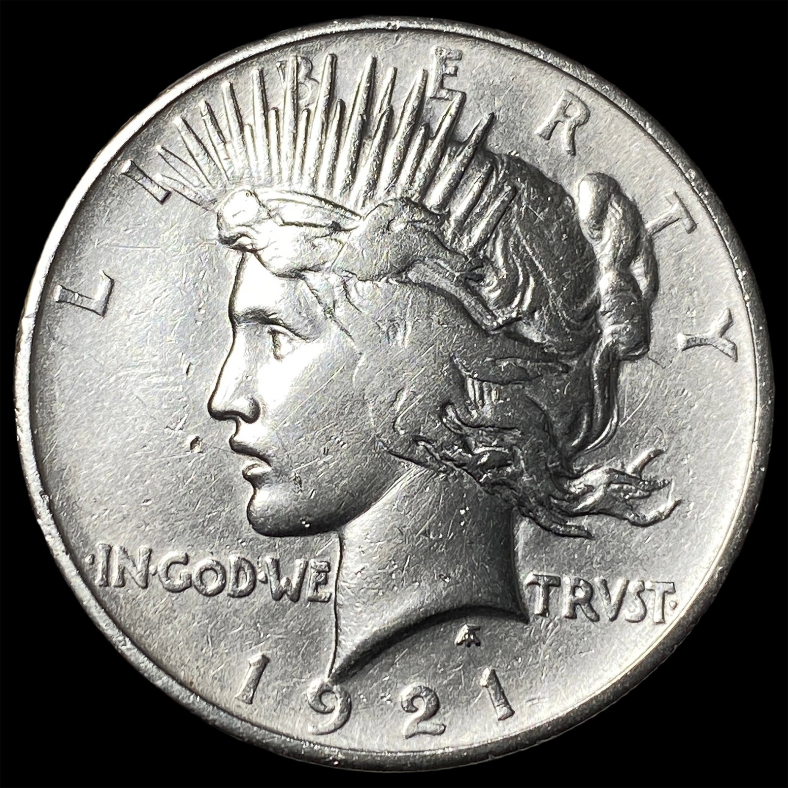 1921 Silver Peace Dollar HIGH GRADE (1 of 2)