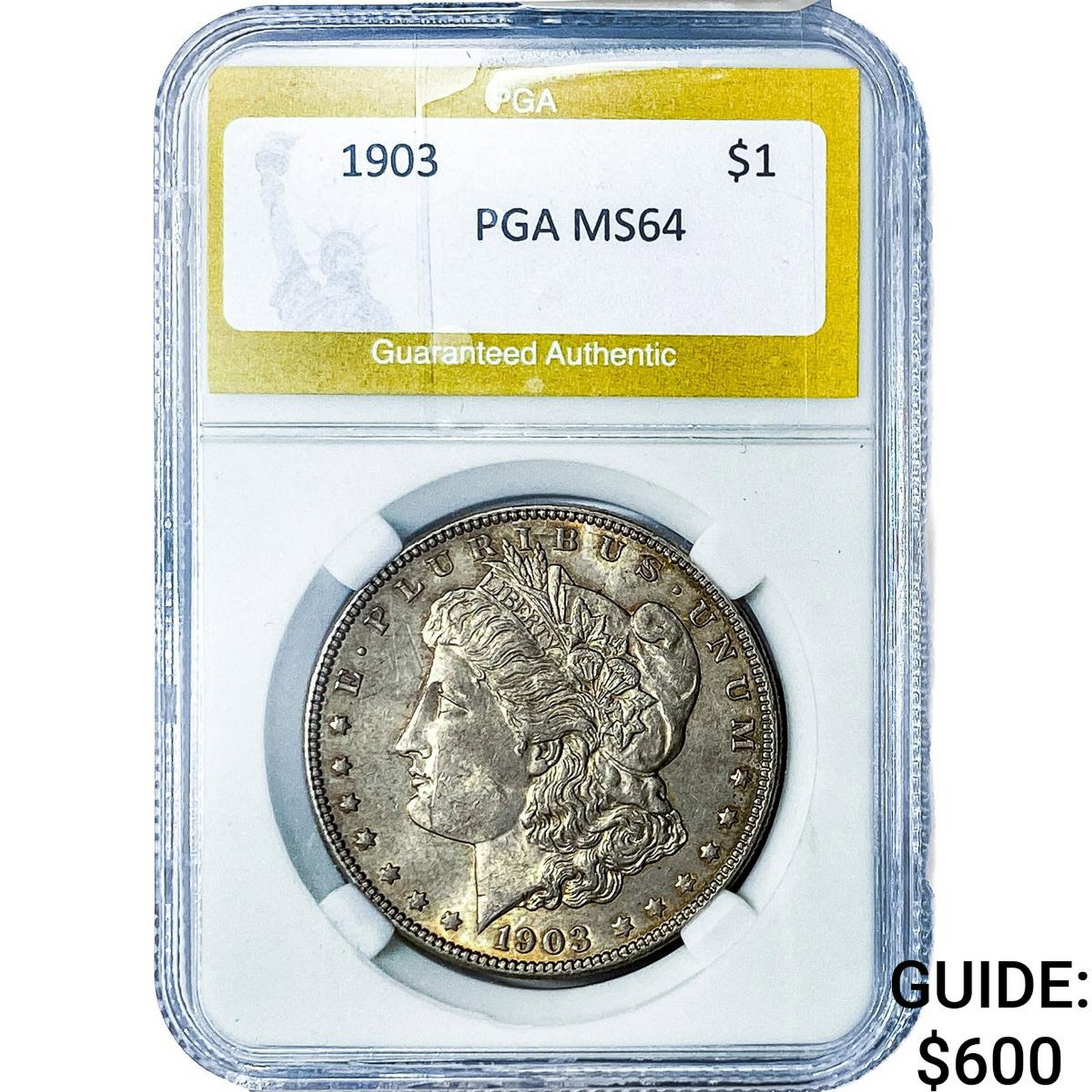 1903 Morgan Silver Dollar PGA MS64: 1903 Morgan Silver Dollar PGA MS64