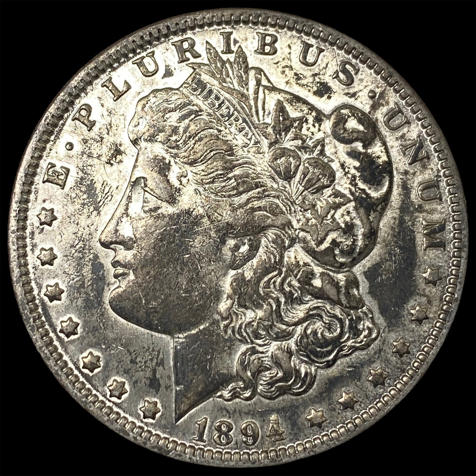 1894-O Silver Morgan Dollar LIGHTLY CIRCULATED: 1894-O Silver Morgan Dollar LIGHTLY CIRCULATED