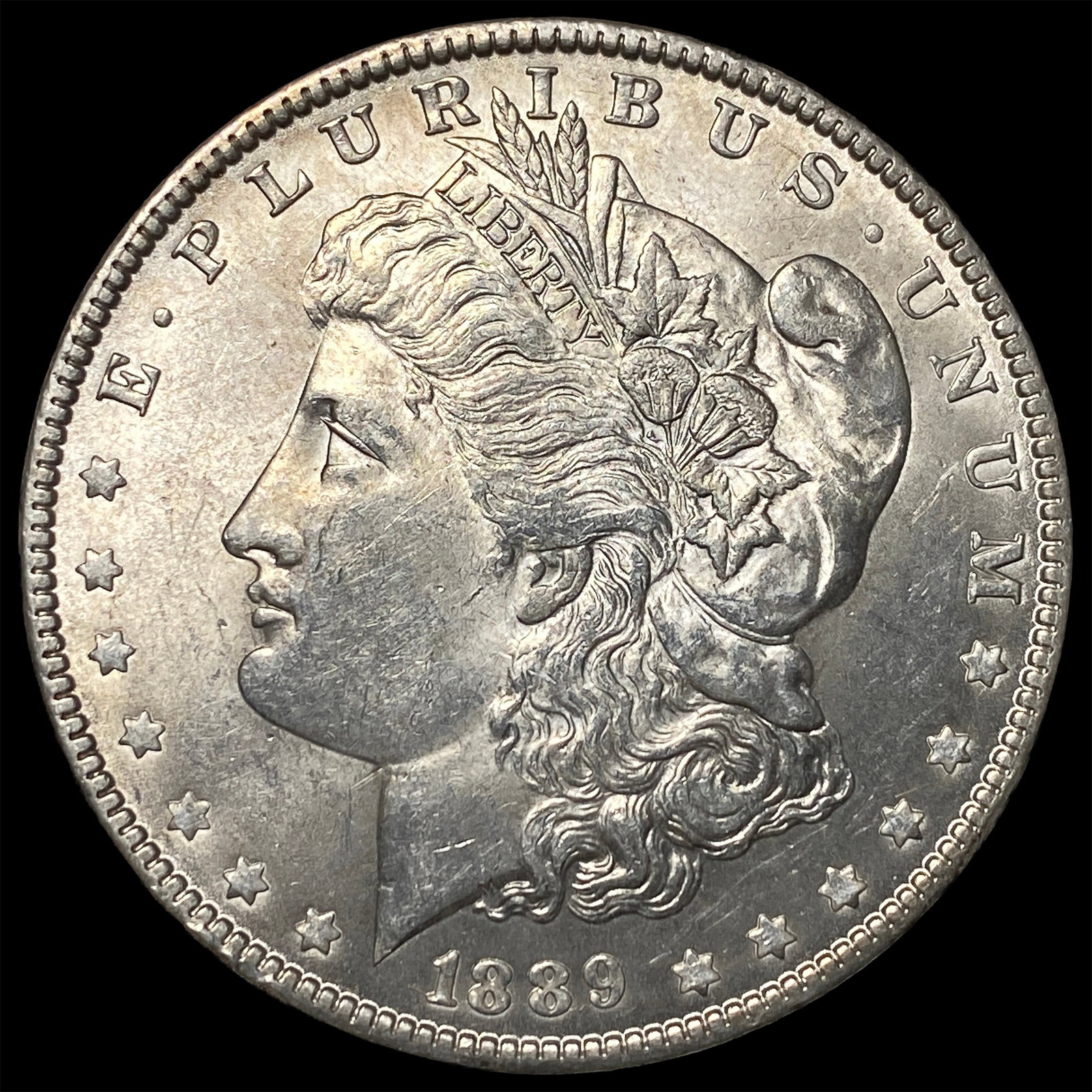 1889 Silver Morgan Dollar CHOICE BU (1 of 2)