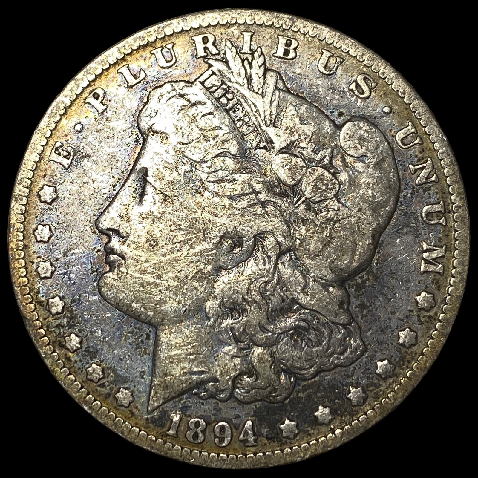 1894-O Silver Morgan Dollar LIGHTLY CIRCULATED: 1894-O Silver Morgan Dollar LIGHTLY CIRCULATED