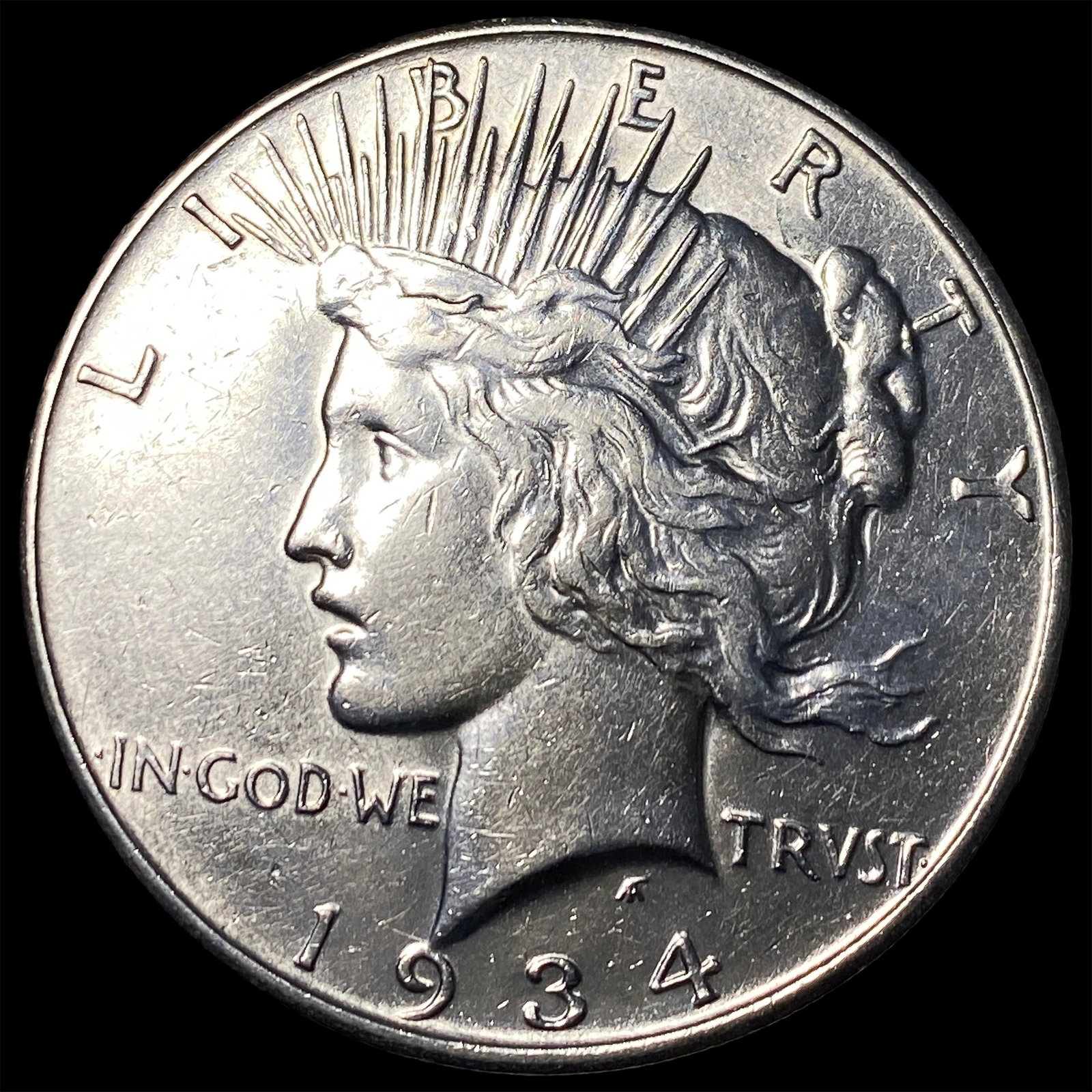 1934 Silver Peace Dollar UNCIRCULATED: 1934 Silver Peace Dollar UNCIRCULATED