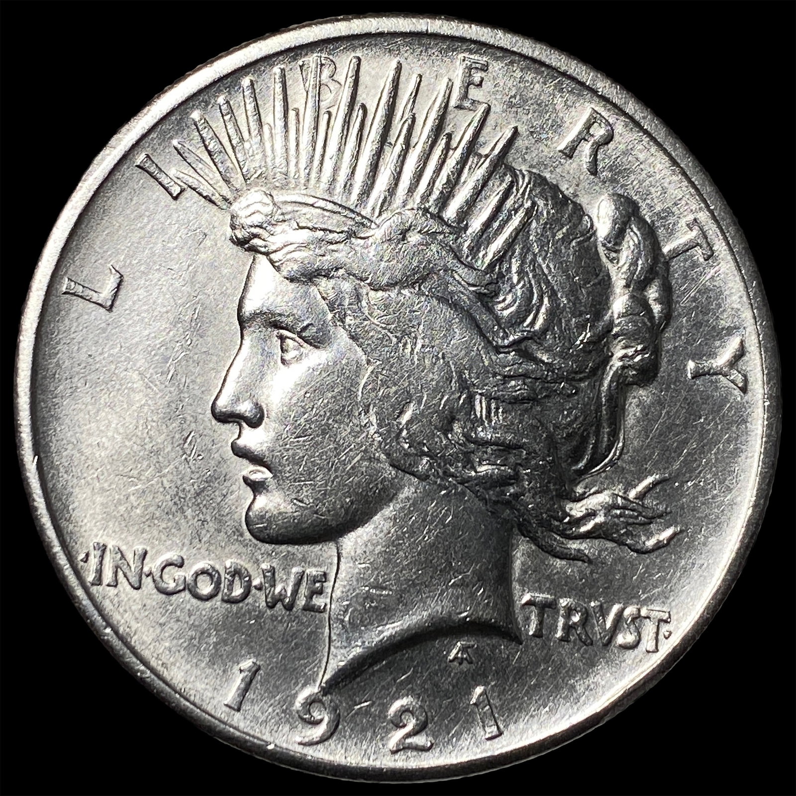 1921 Silver Peace Dollar UNCIRCULATED (1 of 2)