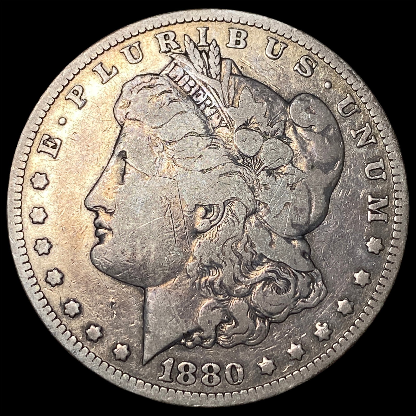 1880-CC Silver Morgan Dollar UNCIRCULATED: 1880-CC Silver Morgan Dollar UNCIRCULATED