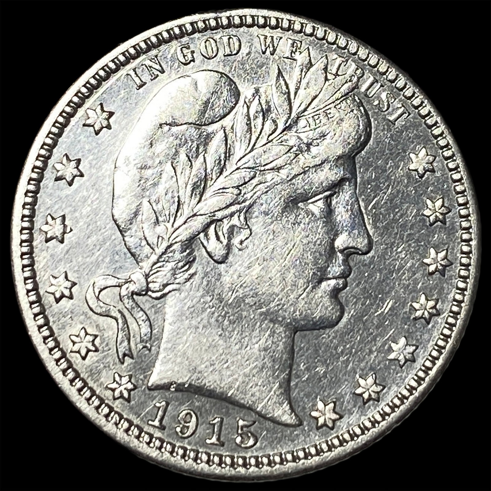 1915 Barber Silver Quarter UNCIRCULATED (1 of 2)