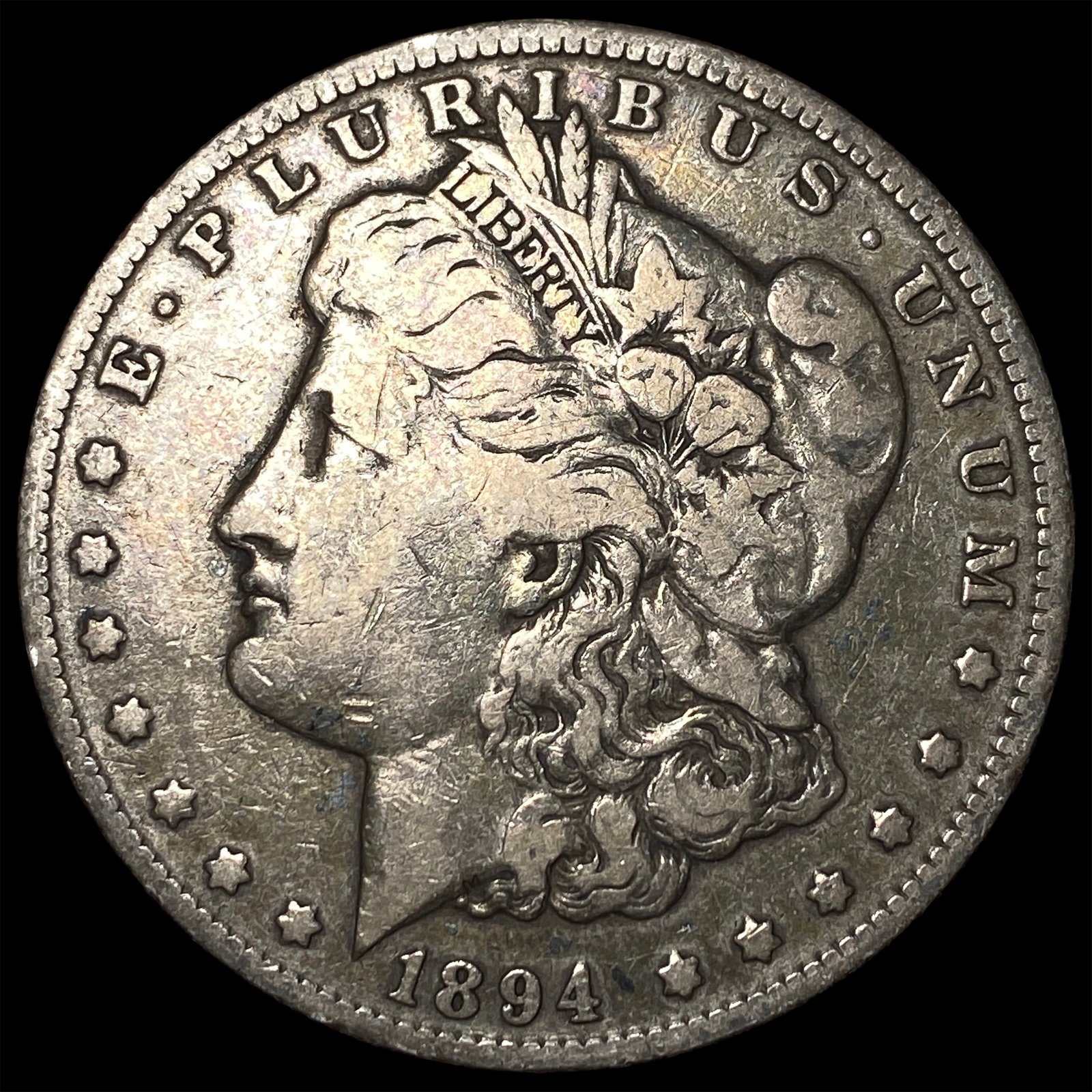 1894-O Silver Morgan Dollar LIGHTLY CIRCULATED: 1894-O Silver Morgan Dollar LIGHTLY CIRCULATED