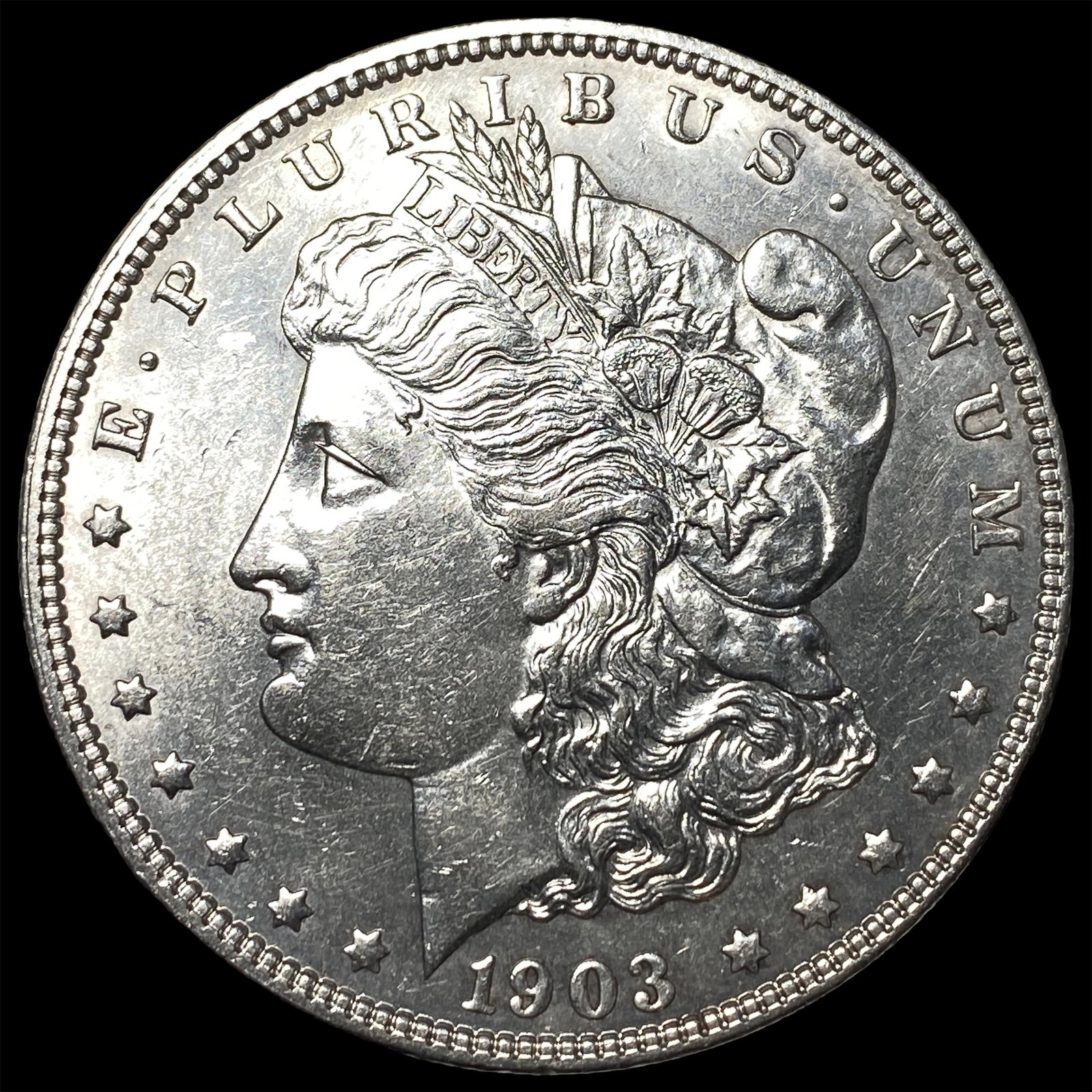 1903 Morgan Silver Dollar CLOSELY UNCIRCULATED: 1903 Morgan Silver Dollar CLOSELY UNCIRCULATED