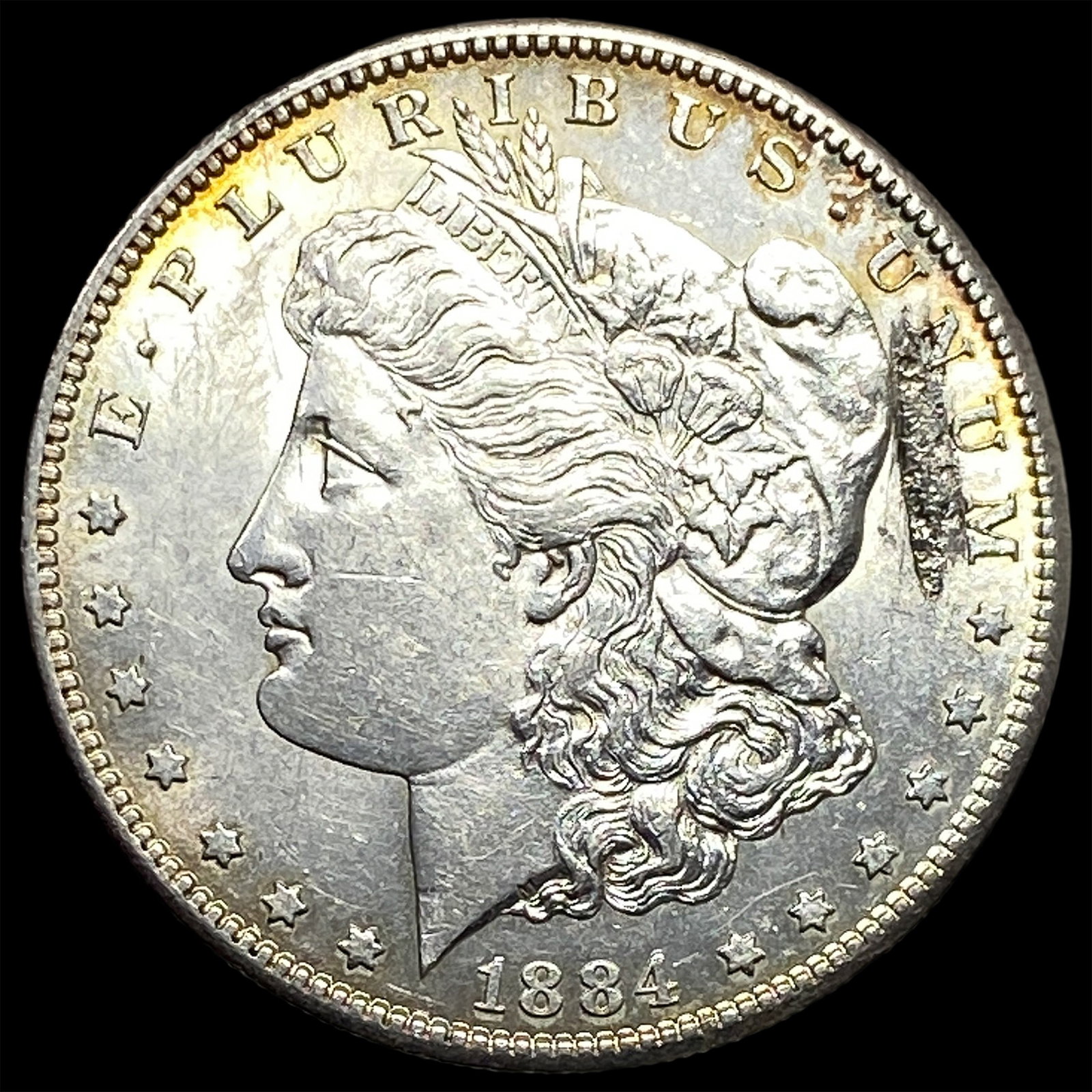 1884-S Morgan Silver Dollar: 1884-S Morgan Silver Dollar