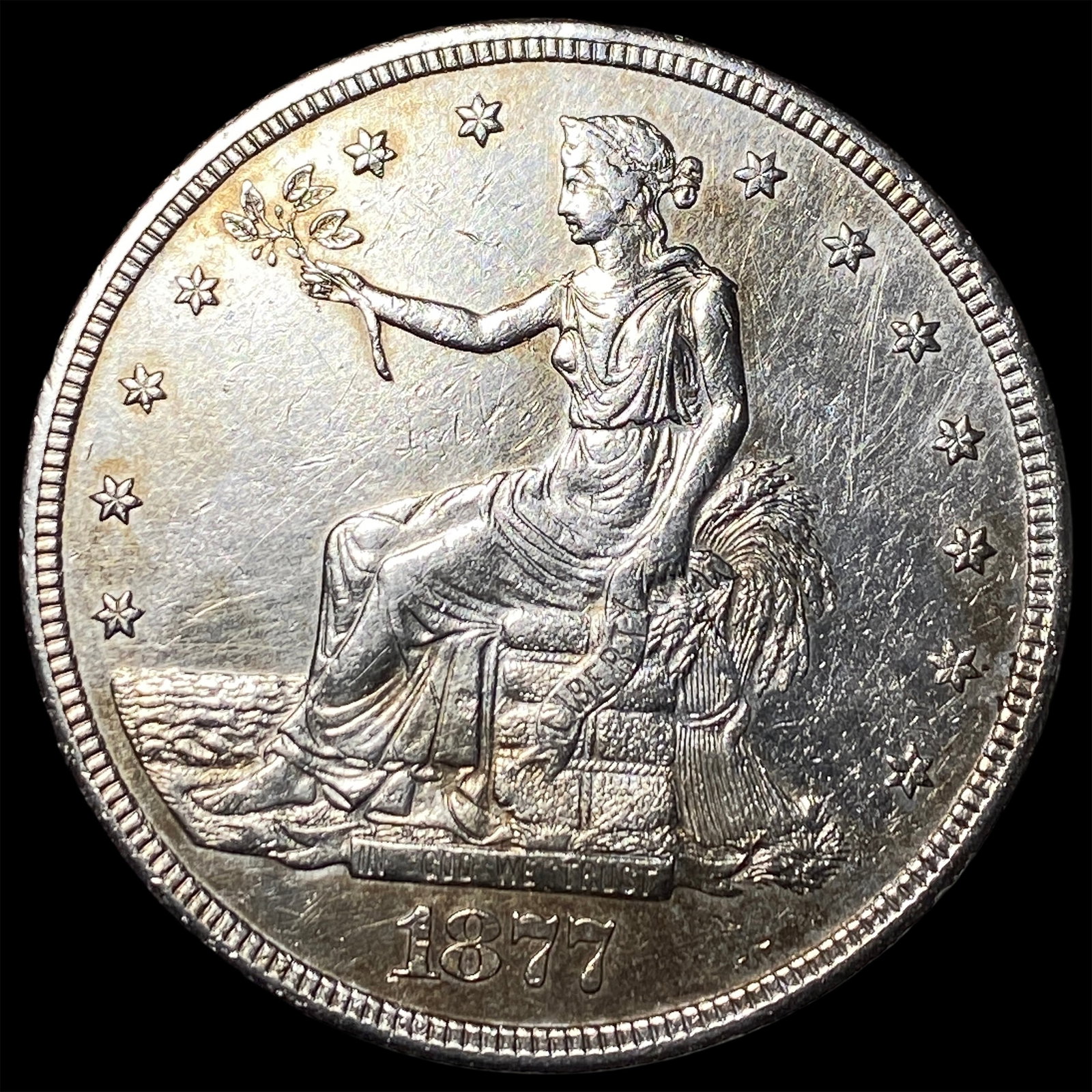 1877-S Silver Trade Dollar UNCIRCULATED (1 of 2)