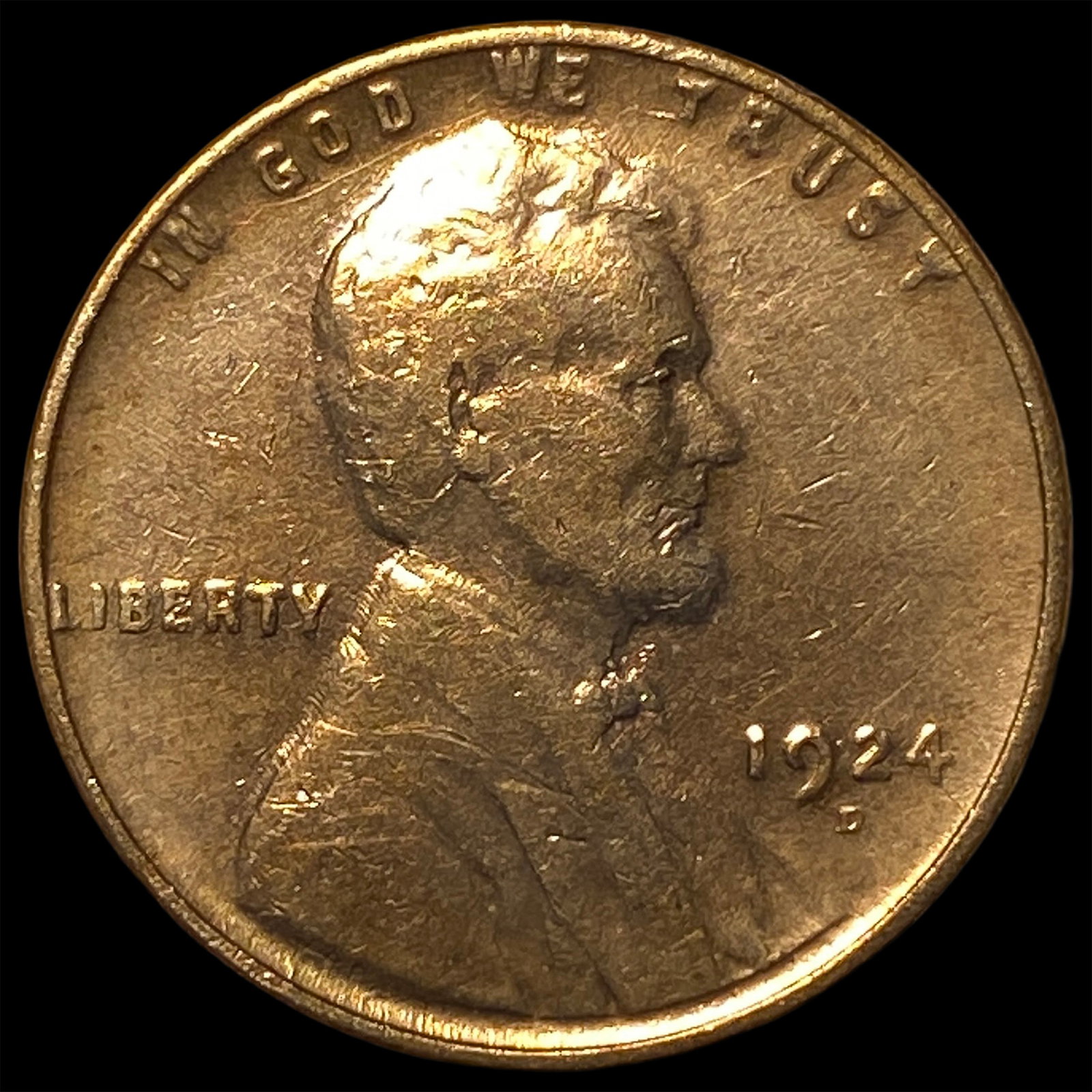 1924-D Lincoln Wheat Cent UNCIRCULATED (1 of 2)