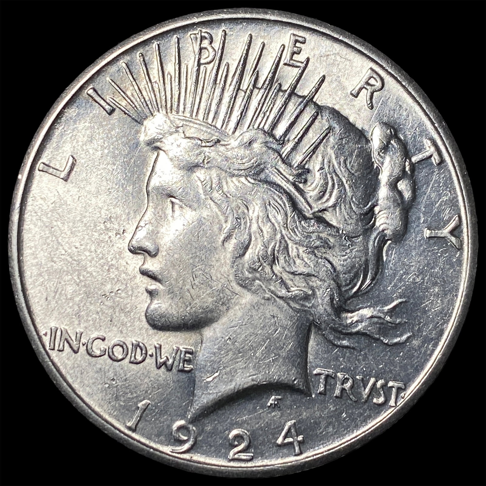 1924-S Silver Peace Dollar UNCIRCULATED (1 of 2)