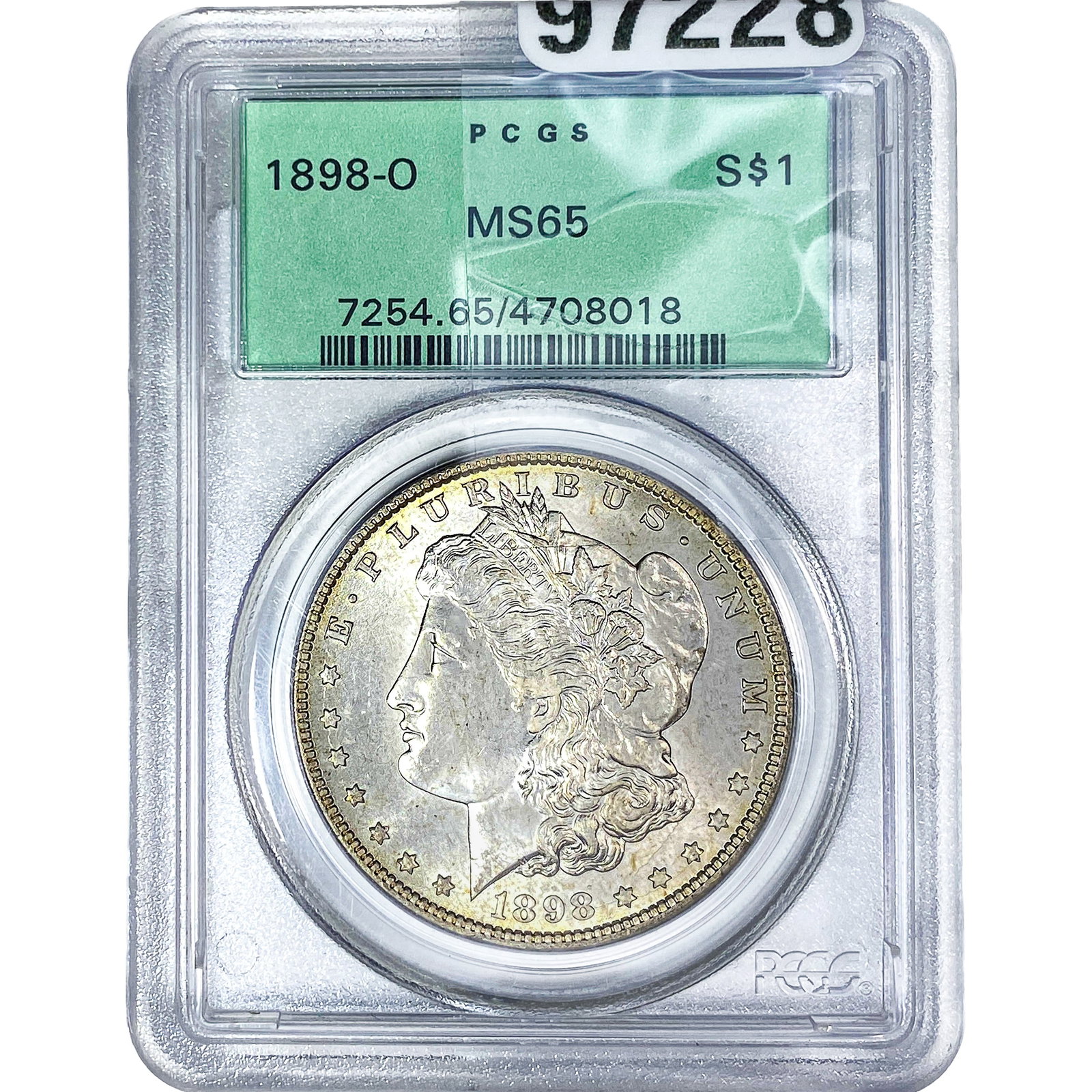 1898-O Morgan Silver Dollar PCGS MS65 (1 of 2)