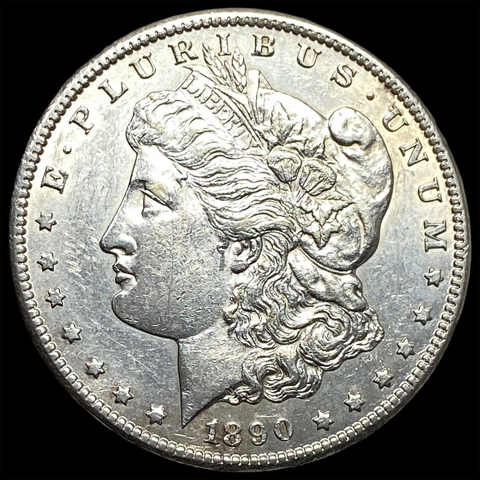 1890-CC Morgan Silver Dollar (1 of 2)