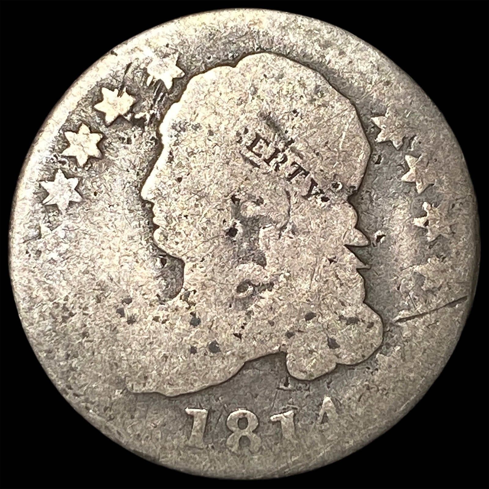 1814 Classic Head Large Cent NICELY CIRCULATED (1 of 2)