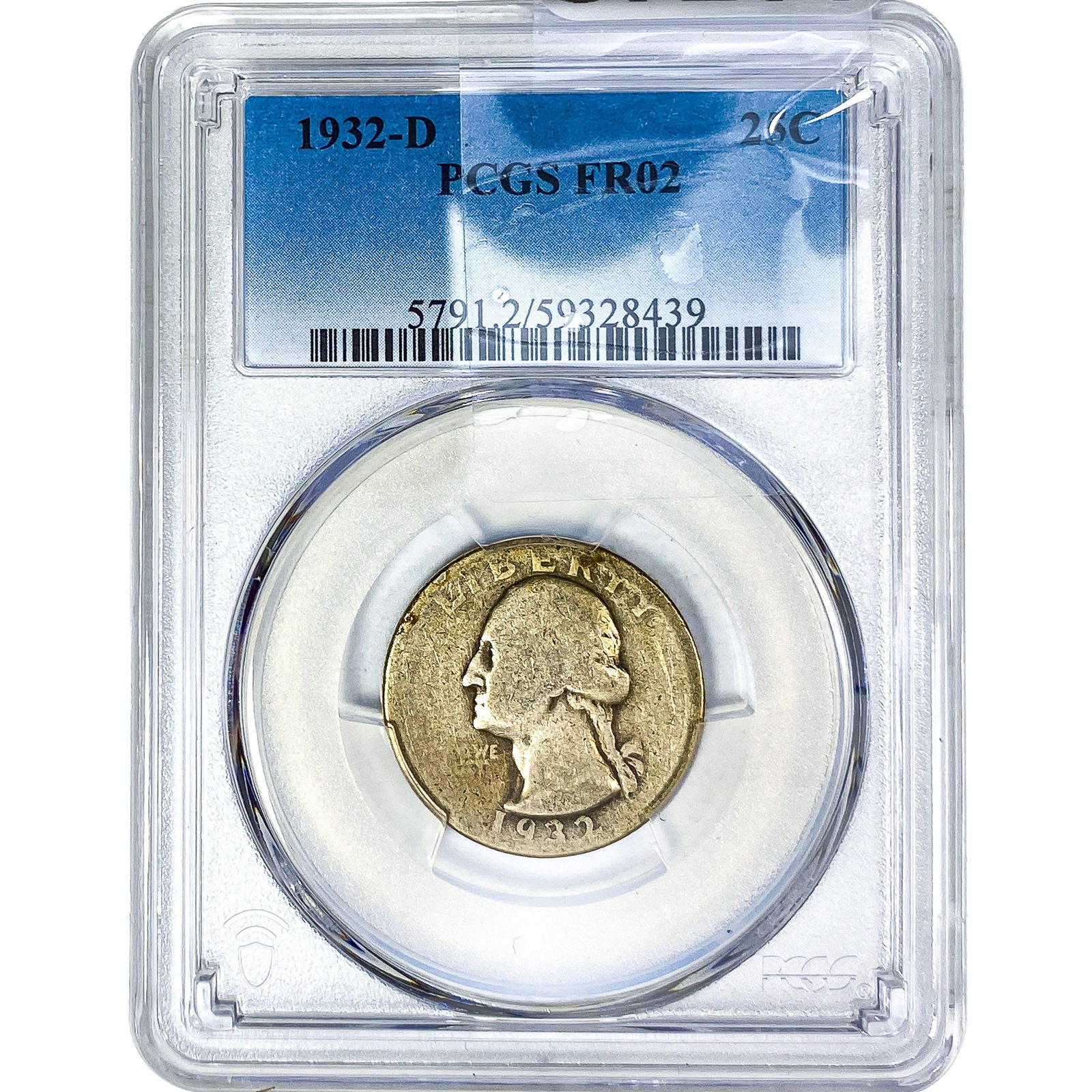 1932-D Washington Silver Quarter PCGS FR02 (1 of 2)