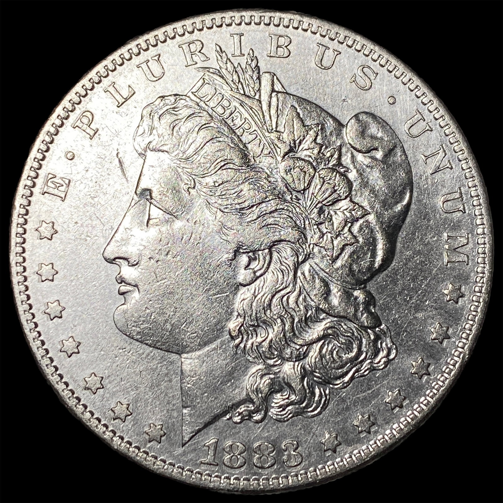 1883-S Silver Morgan Dollar CLOSELY UNCIRCULATED: 1883-S Silver Morgan Dollar CLOSELY UNCIRCULATED