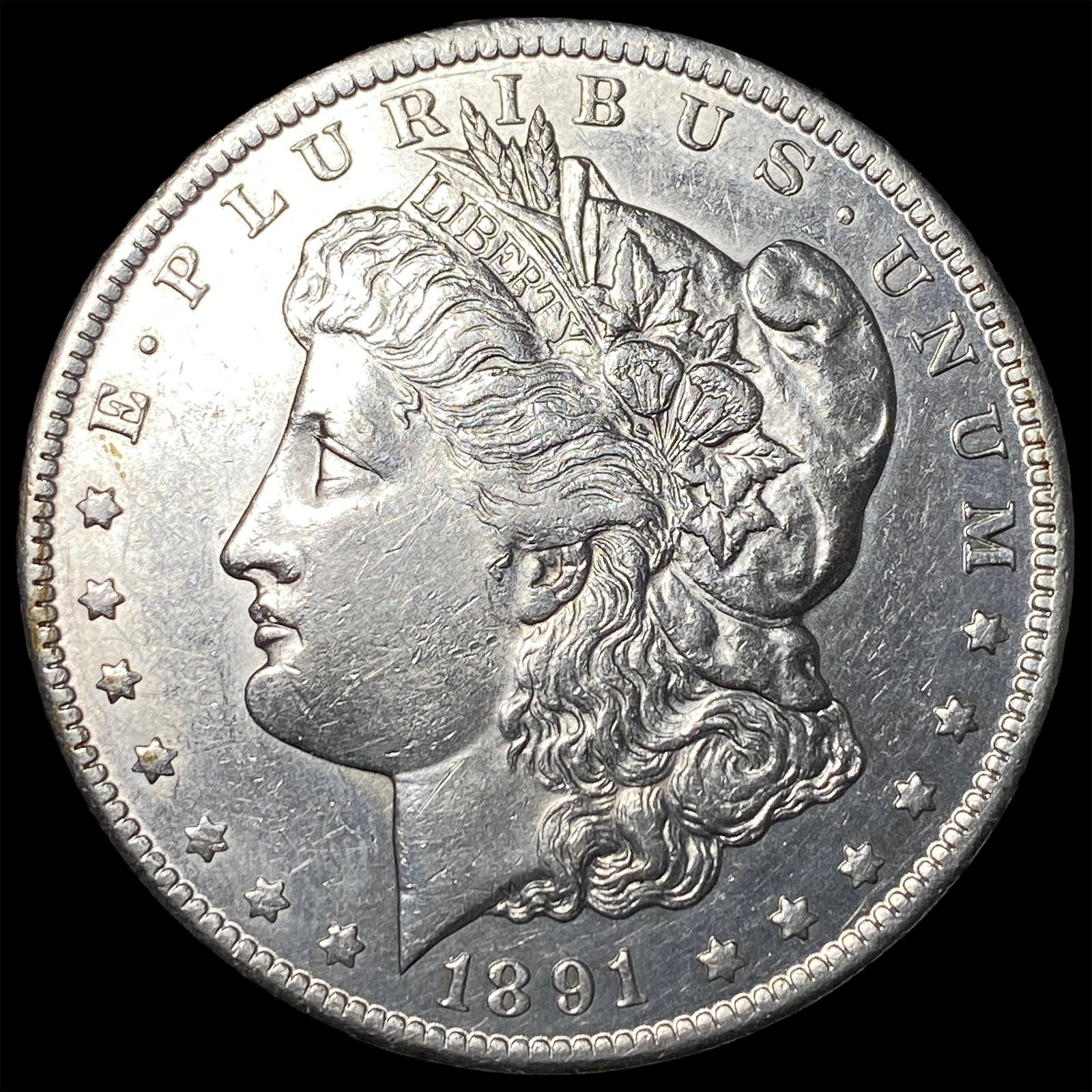 1891-CC Silver Morgan Dollar UNCIRCULATED: 1891-CC Silver Morgan Dollar UNCIRCULATED