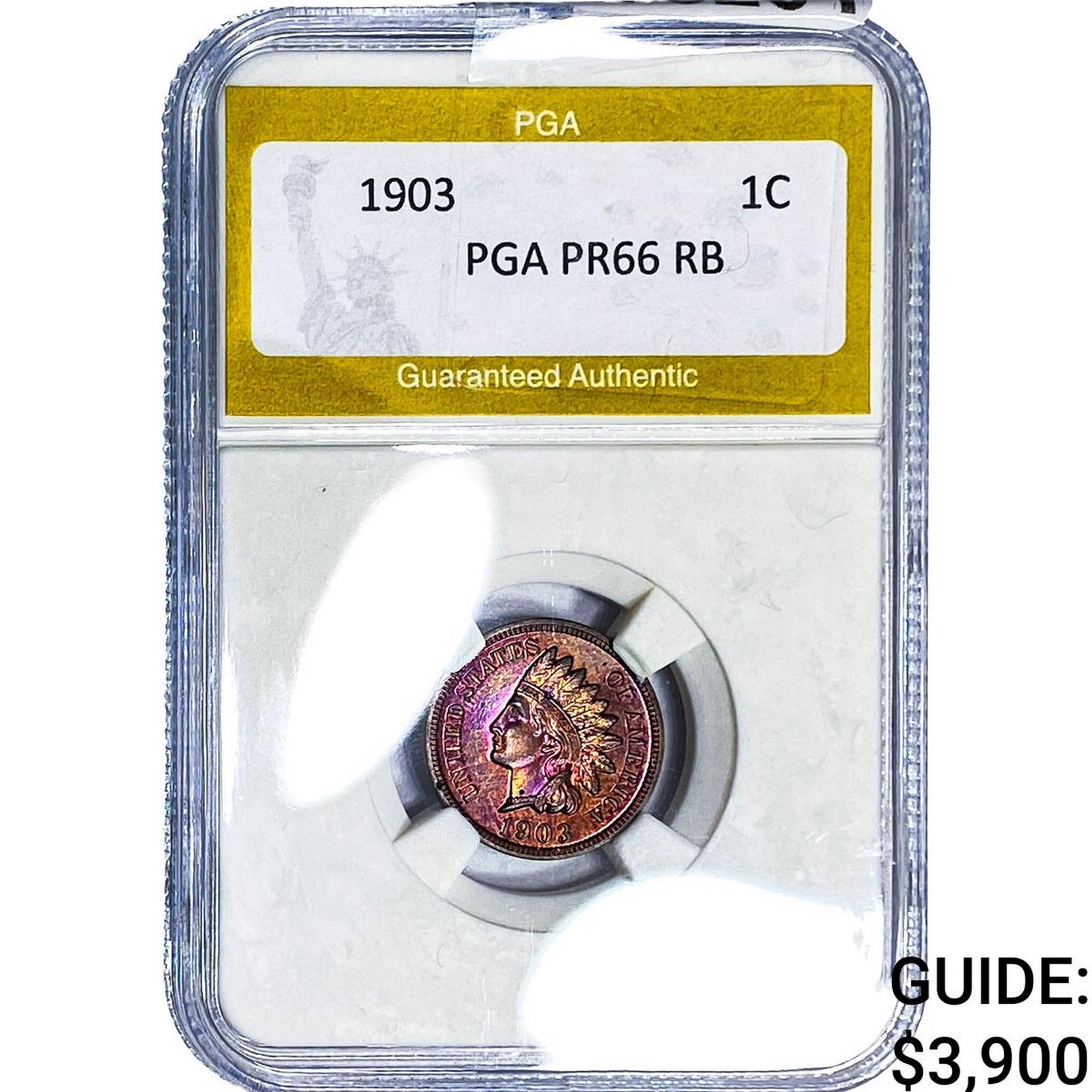 1903 Indian Head Cent PGA PR66 RB (1 of 2)