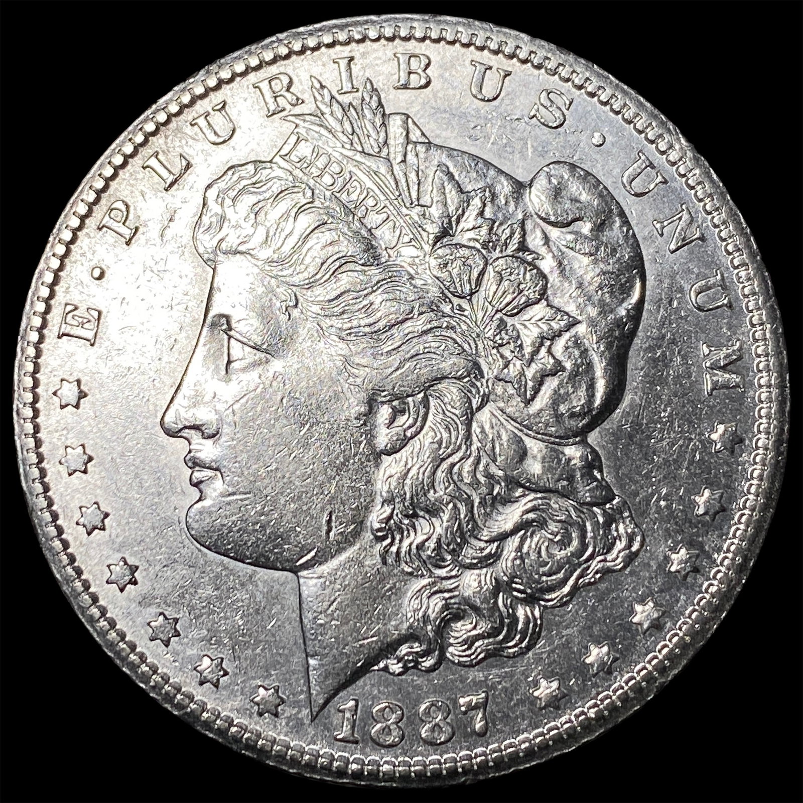 1887 Morgan Silver Dollar CHOICE BU (1 of 2)