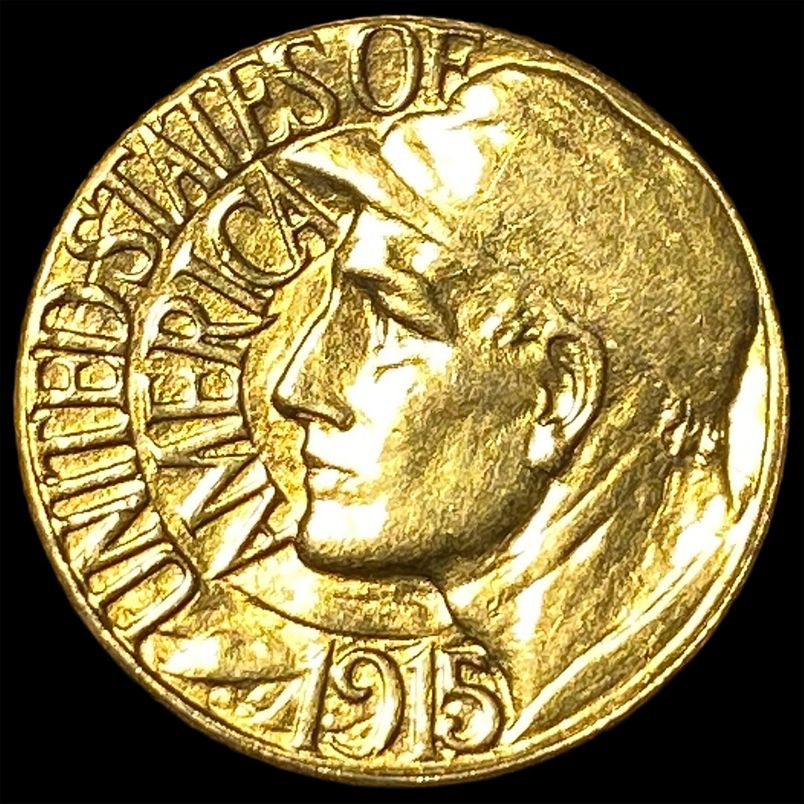 1915-S Gold $1 Panama-Pacific Exposition GEM BU (1 of 2)